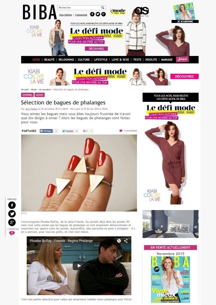 BIBA MAGAZINE - Boutique Minimaliste