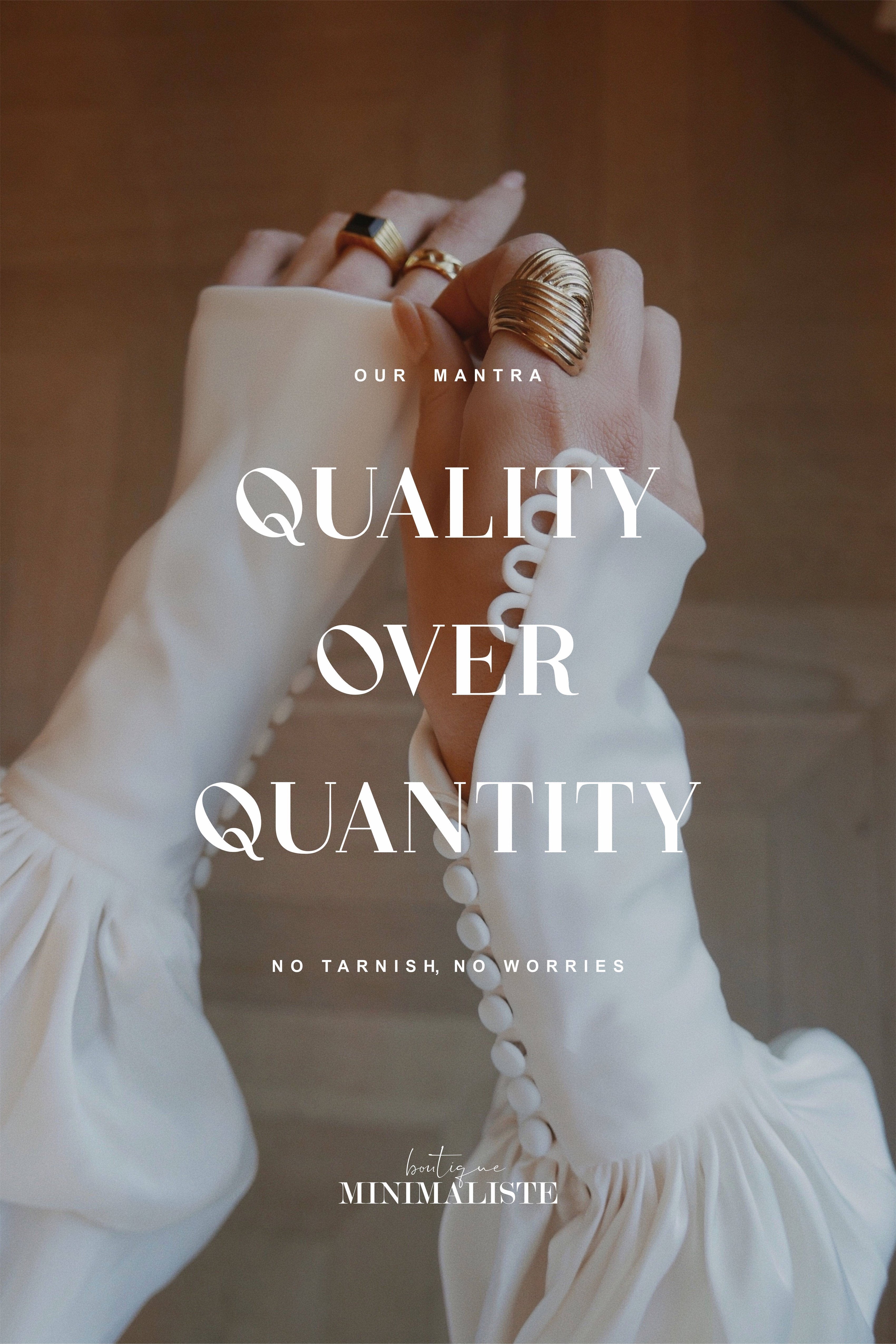 Non Tarnish? We got you! - Boutique Minimaliste