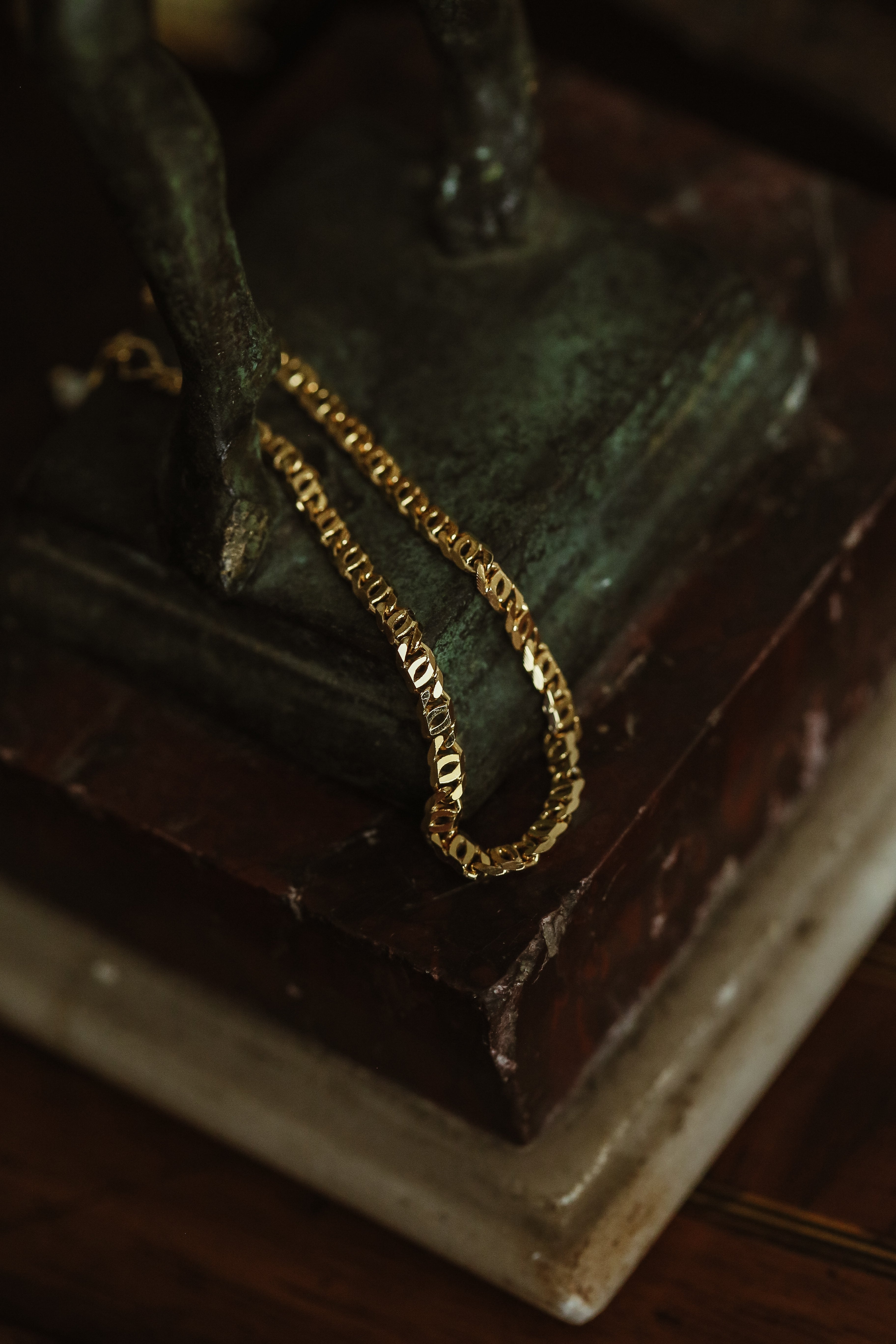 Claudette (Vintage) Chain bracelet