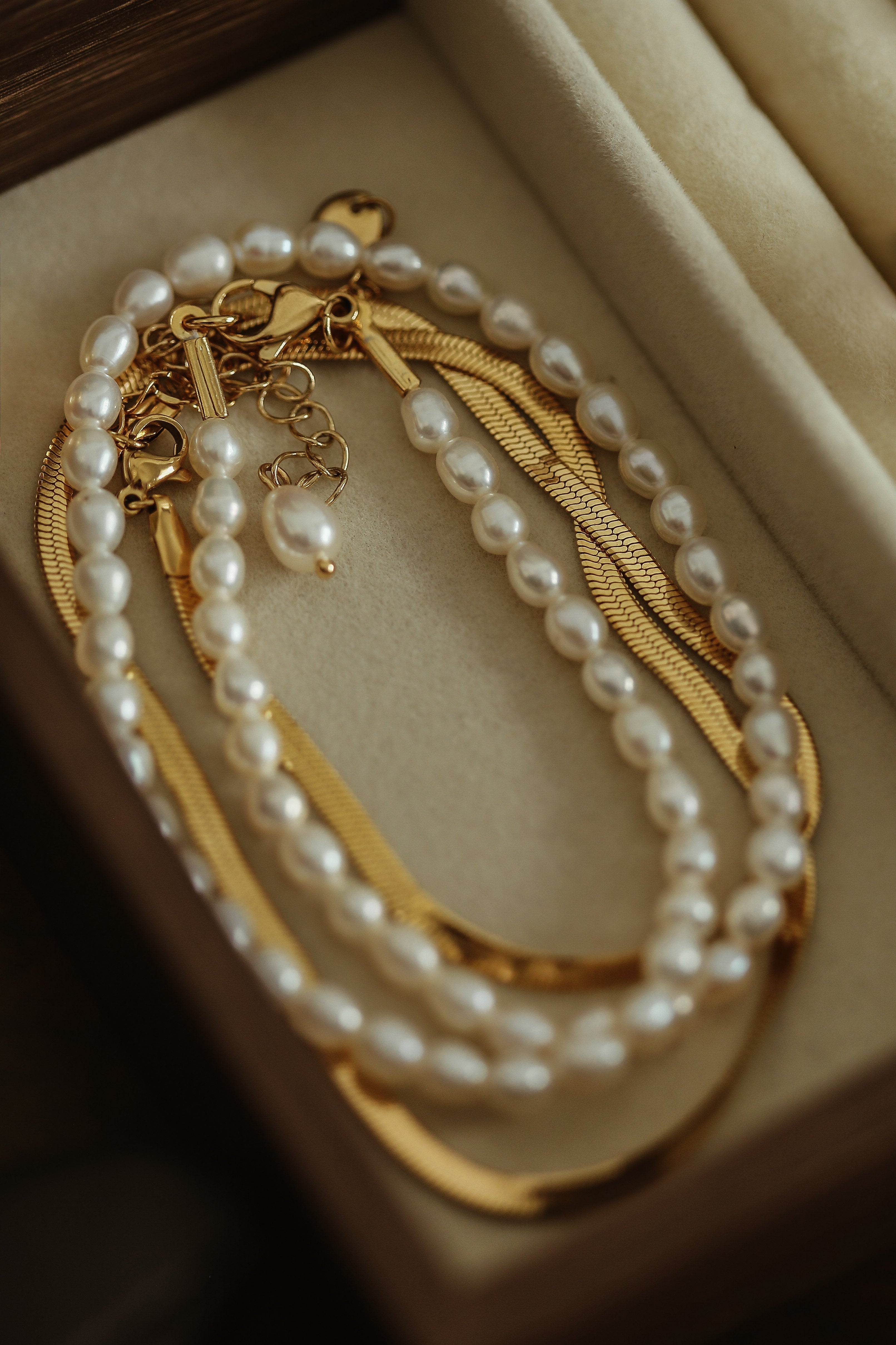 Harper Herringbone Necklace