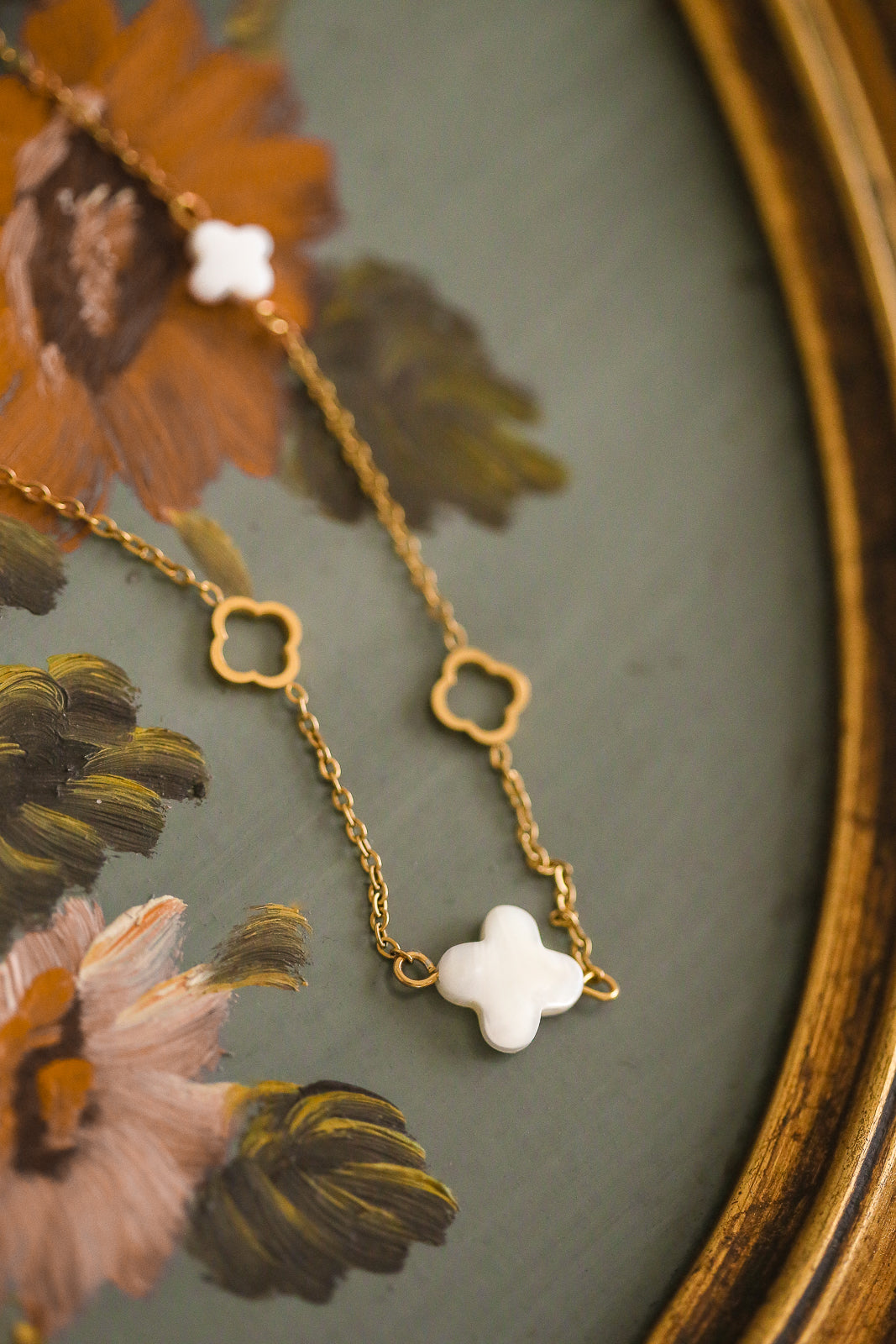 Camille Quatrefoil Necklace