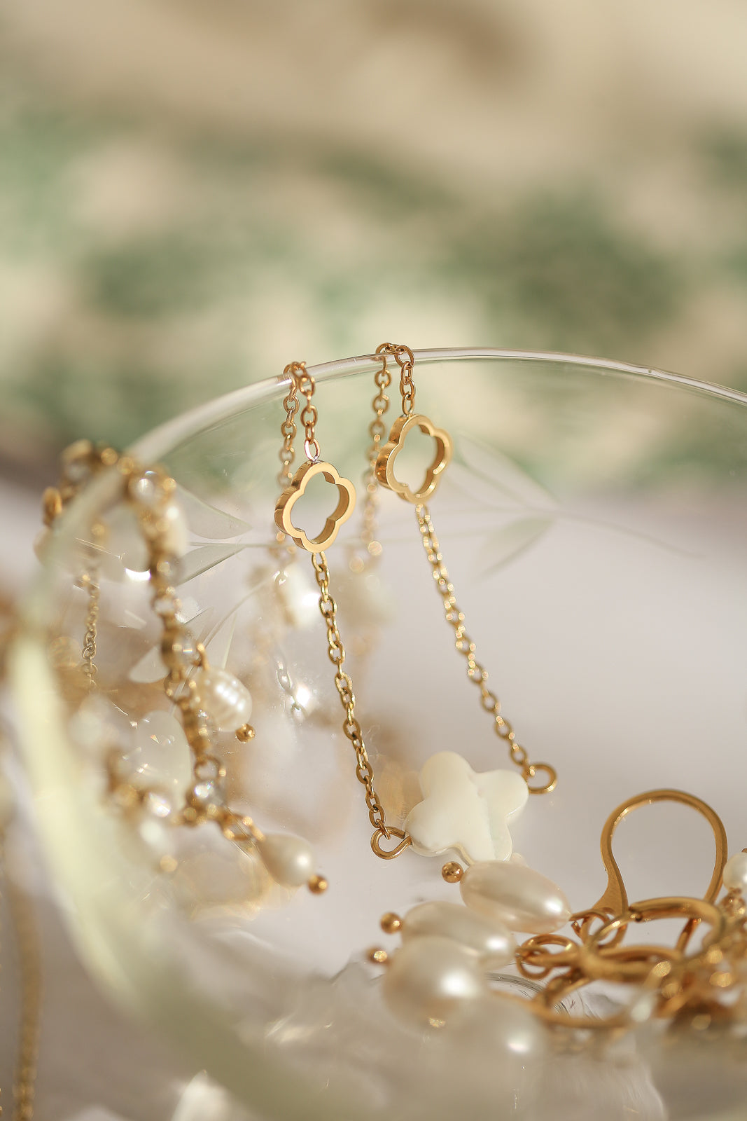 Camille Quatrefoil Necklace