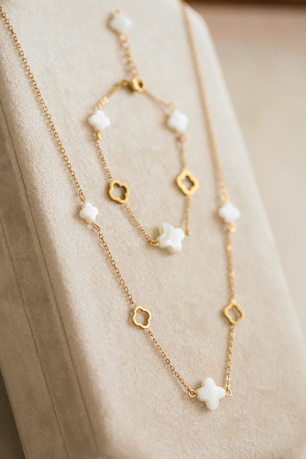 Camille Quatrefoil Necklace