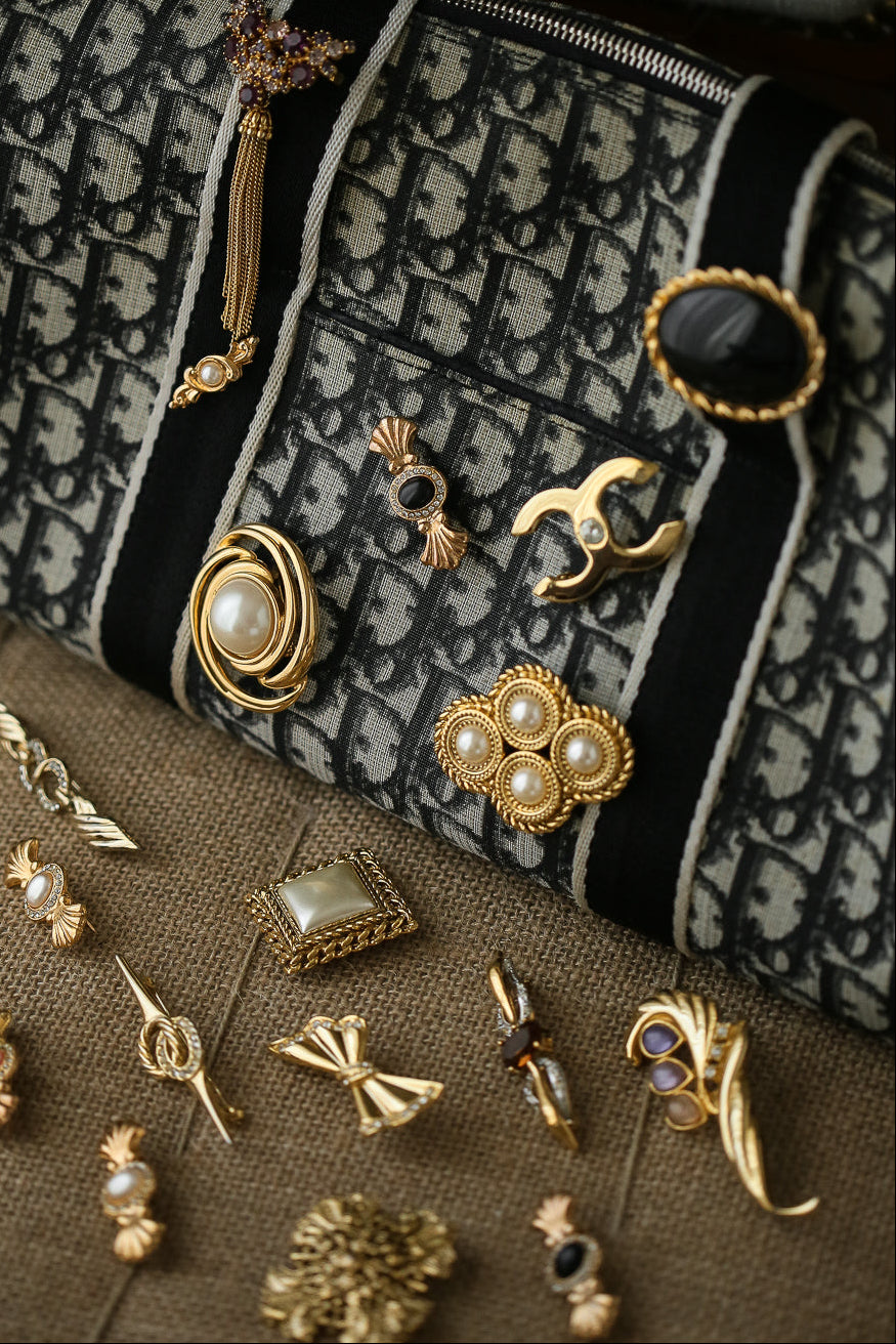 Rosamund (vintage) Brooch