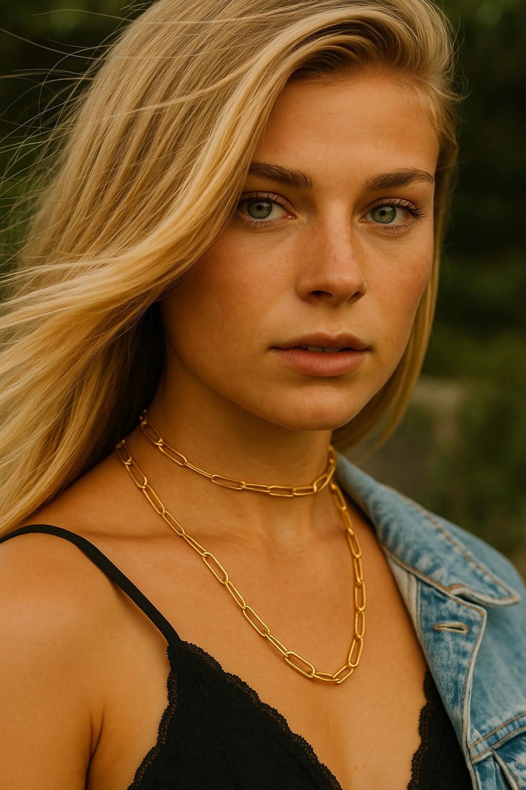 Lucius Paperclip Necklace