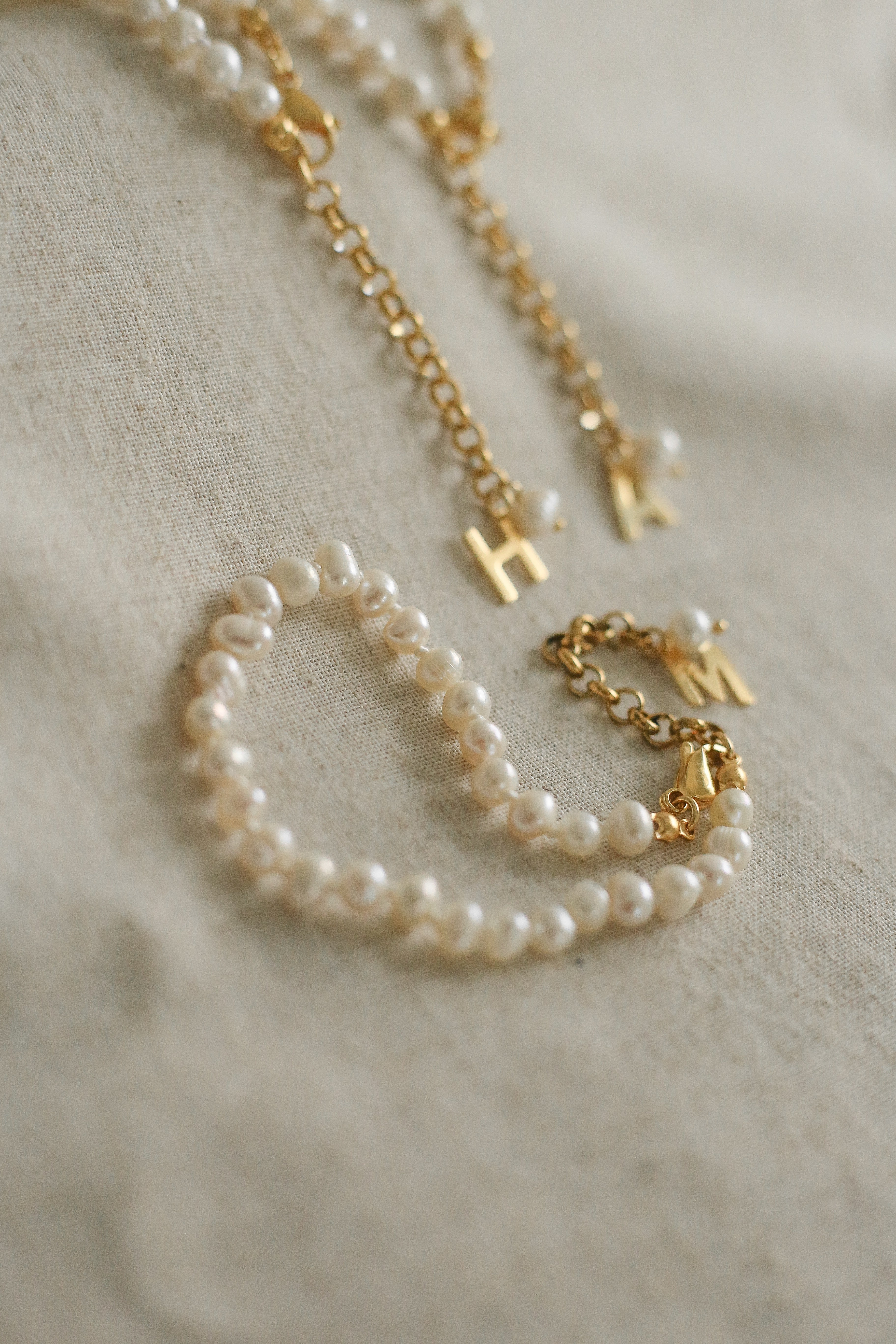 Margot Initial Anklet