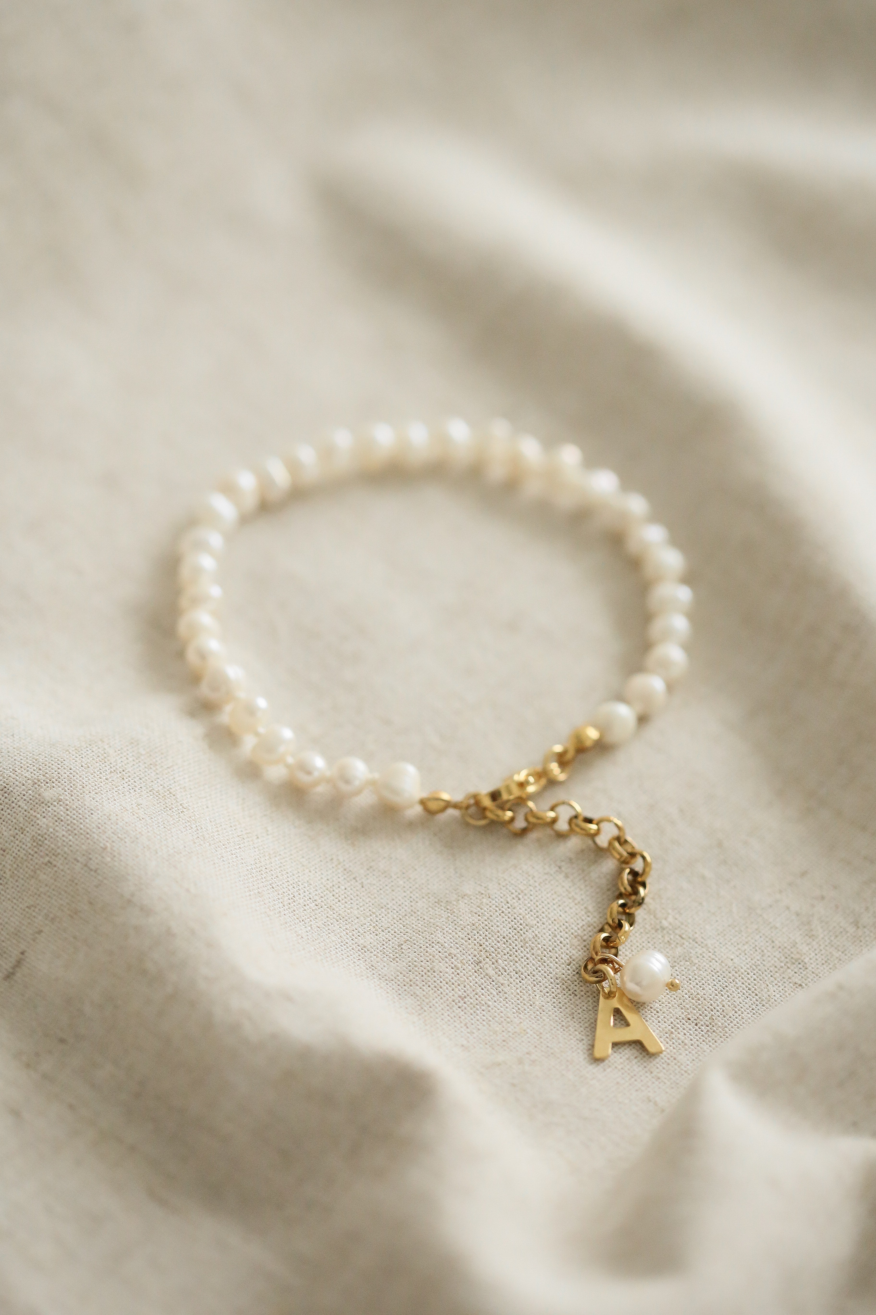 Margot Initial Anklet
