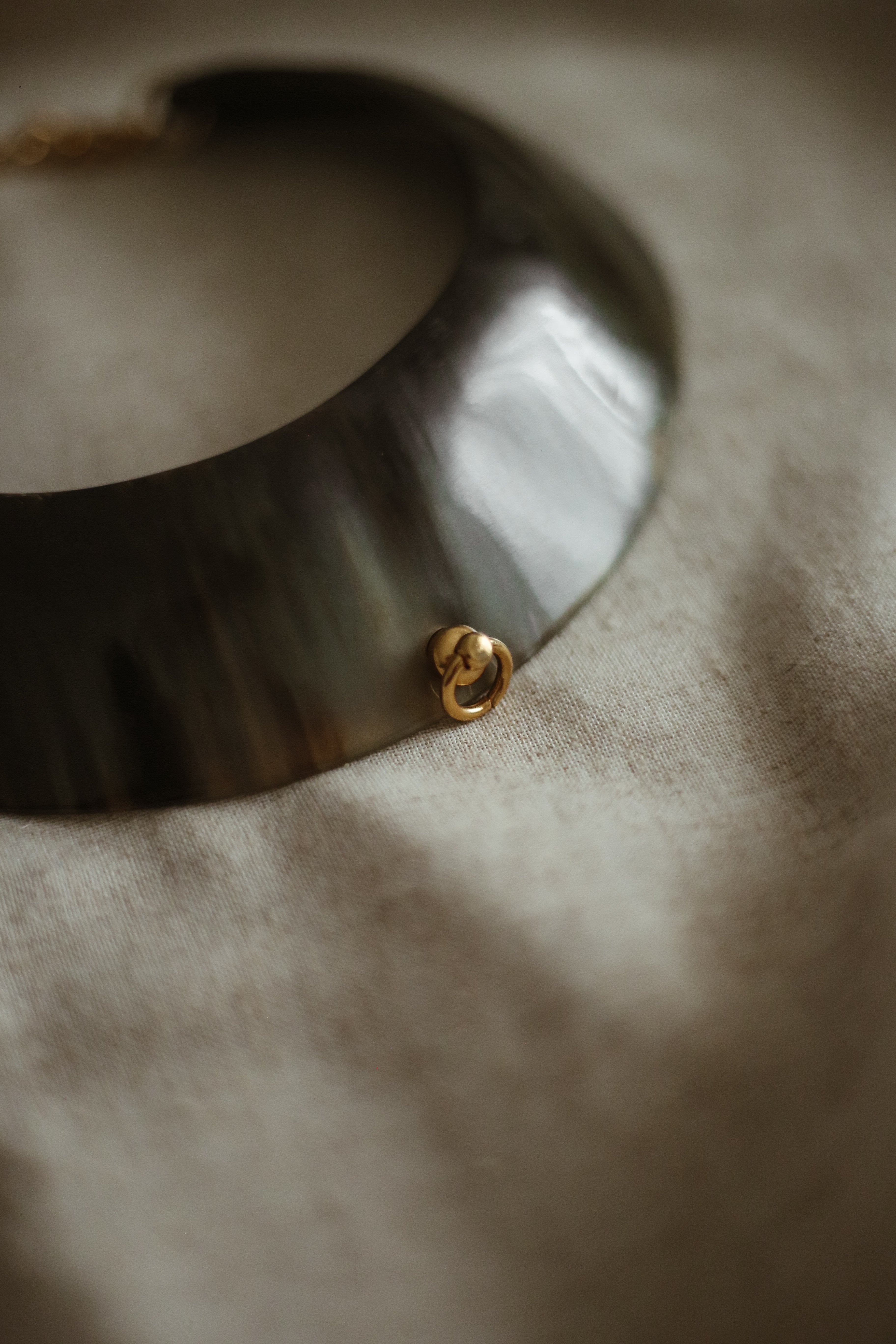 Sabine (Vintage) Horn Choker