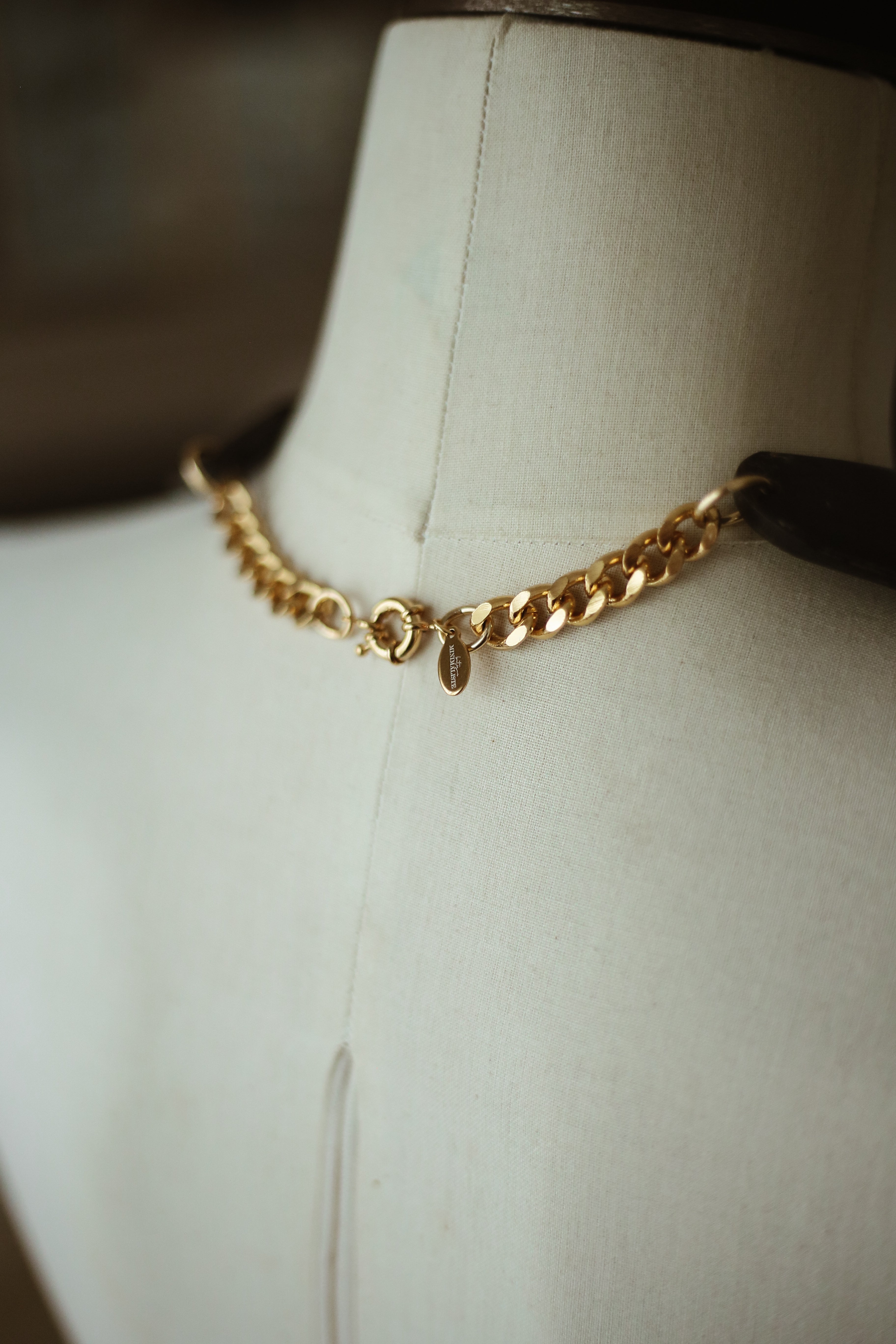 Sabine (Vintage) Horn Choker