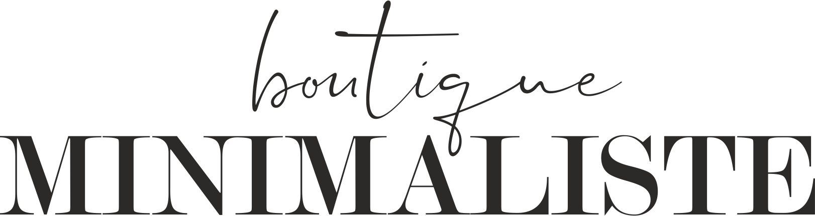 Boutique Minimaliste
