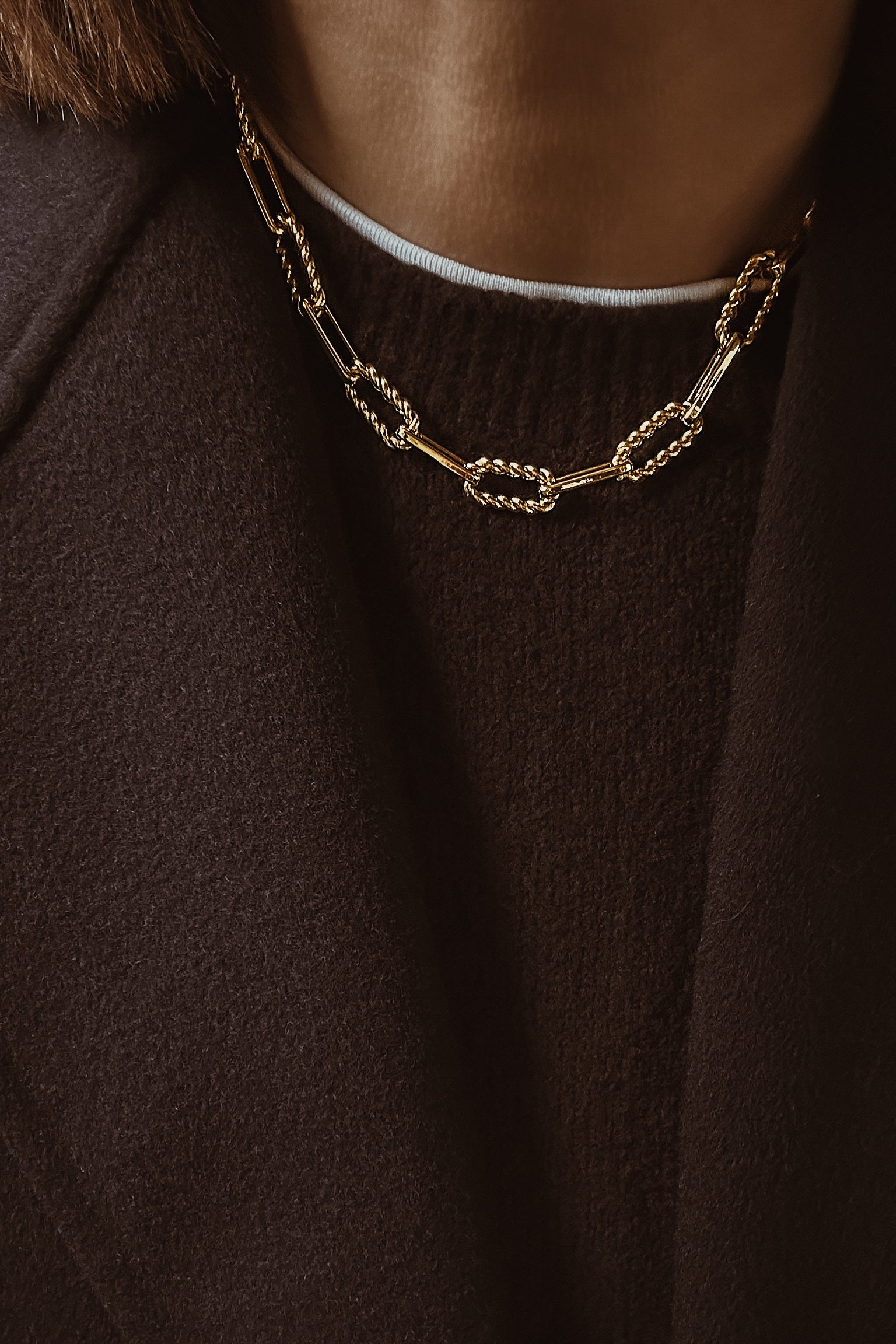 Aimee Necklace - Boutique Minimaliste has waterproof, durable, elegant and vintage inspired jewelry