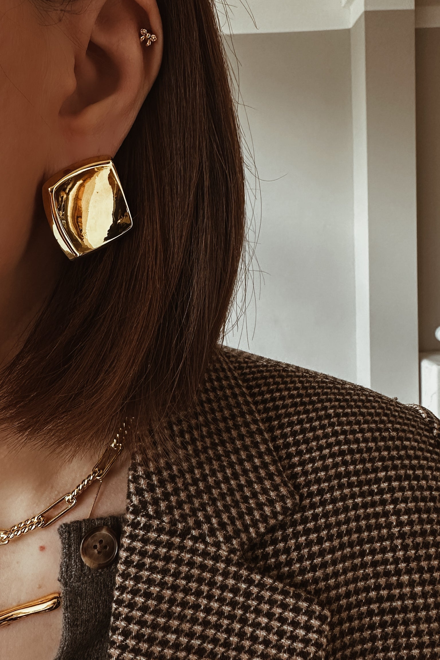 Anaïs Statement Earrings - Boutique Minimaliste has waterproof, durable, elegant and vintage inspired jewelry