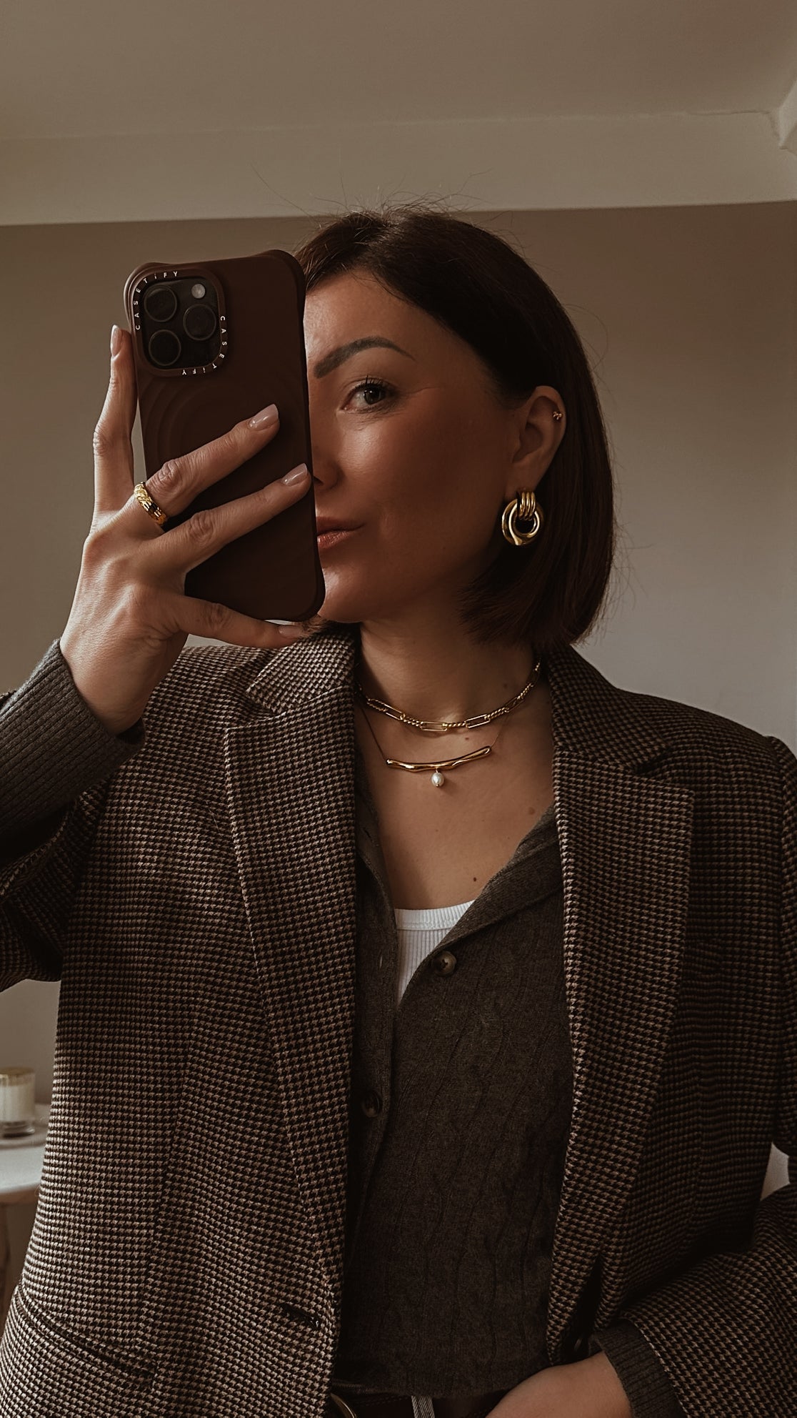 Anne Statement Earrings - Boutique Minimaliste has waterproof, durable, elegant and vintage inspired jewelry