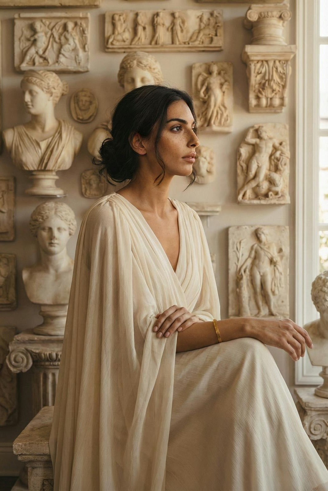 Athena Cuff - has waterproof, durable, elegant and vintage inspired jewelry