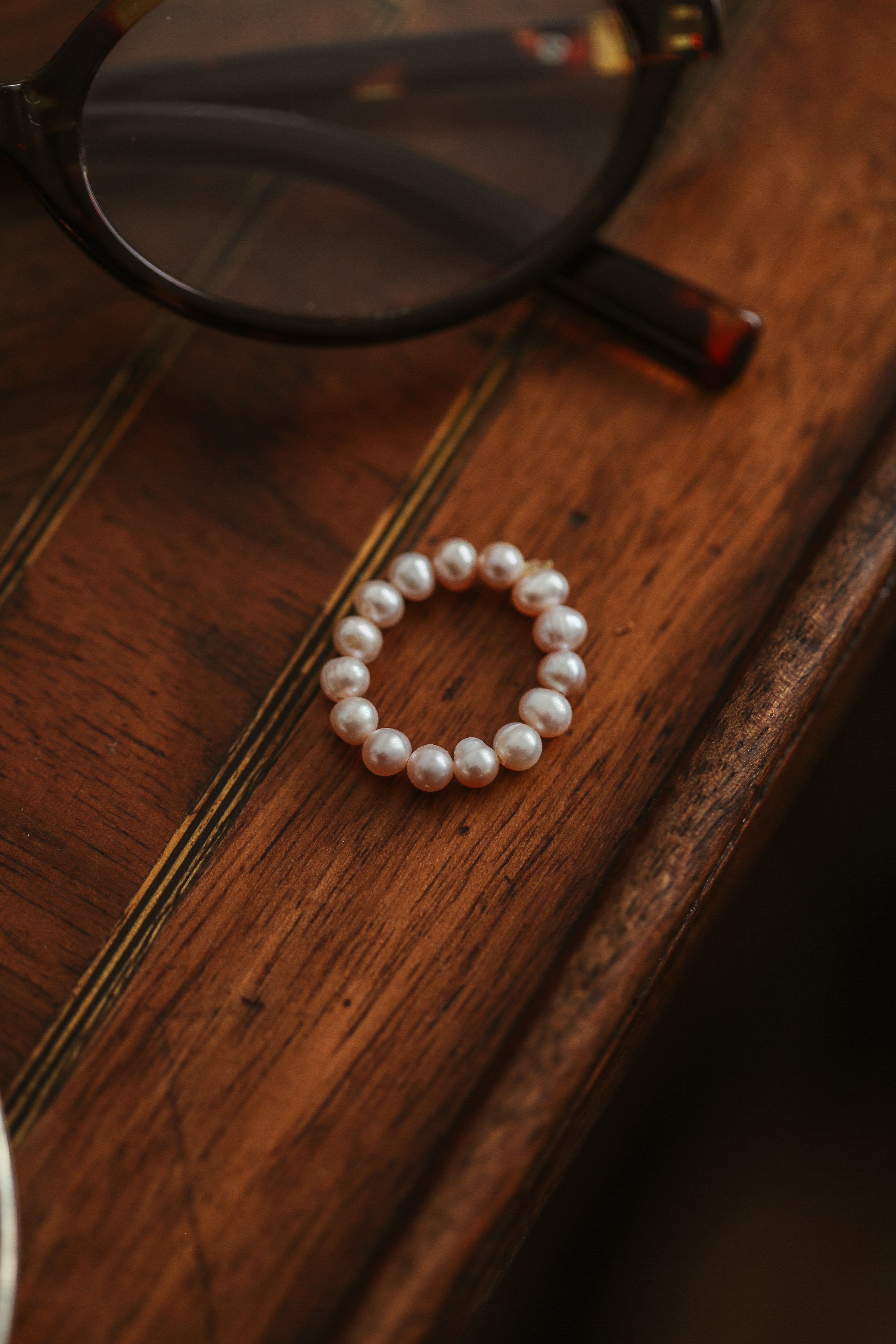 Aurelia Pearls Ring - has waterproof, durable, elegant and vintage inspired jewelry