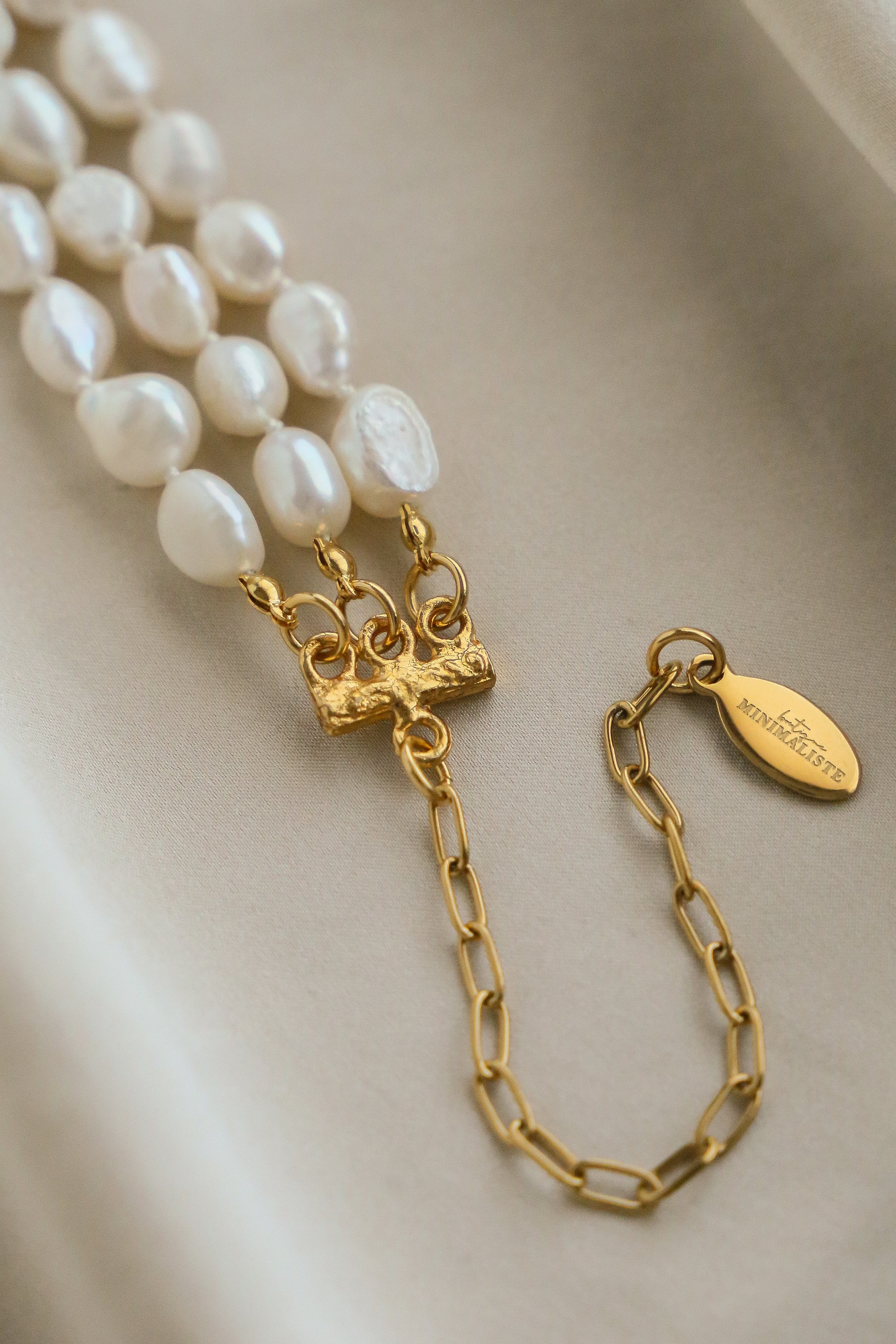 Barbara (Vintage) Necklace - Boutique Minimaliste has waterproof, durable, elegant and vintage inspired jewelry
