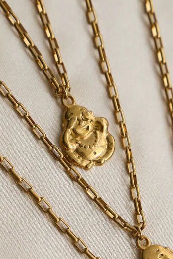 Buddha Necklace - has waterproof, durable, elegant and vintage inspired jewelry