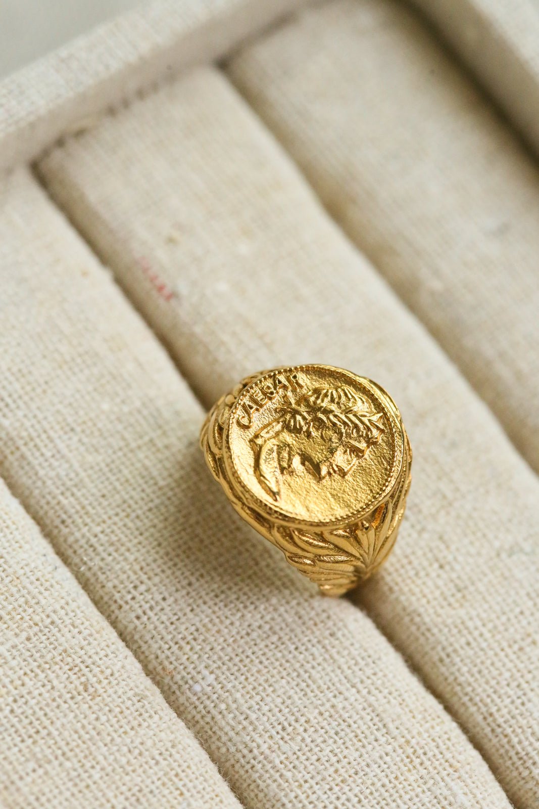 Caesar Ring - has waterproof, durable, elegant and vintage inspired jewelry