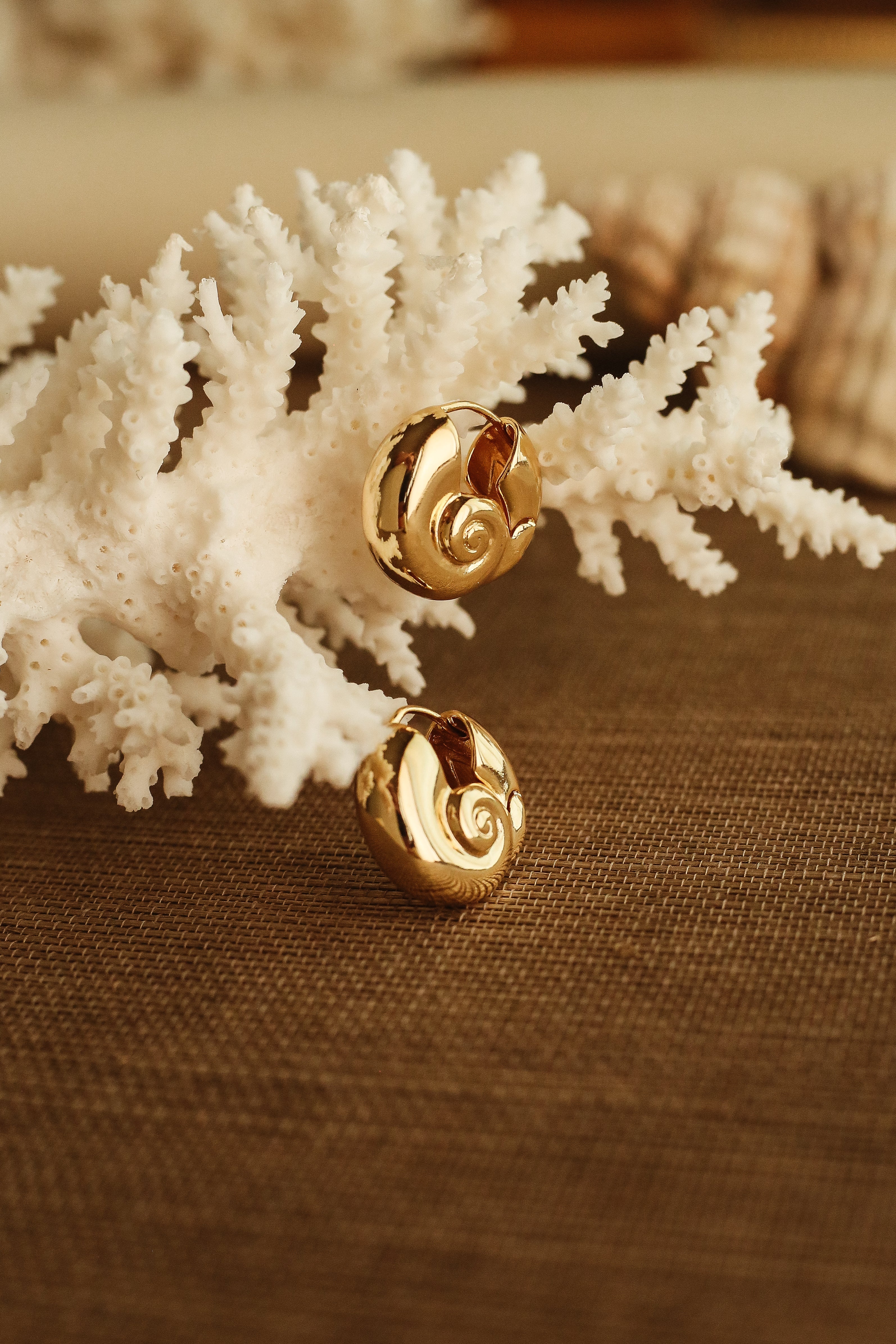 Camila Hoops - has waterproof, durable, elegant and vintage inspired jewelry