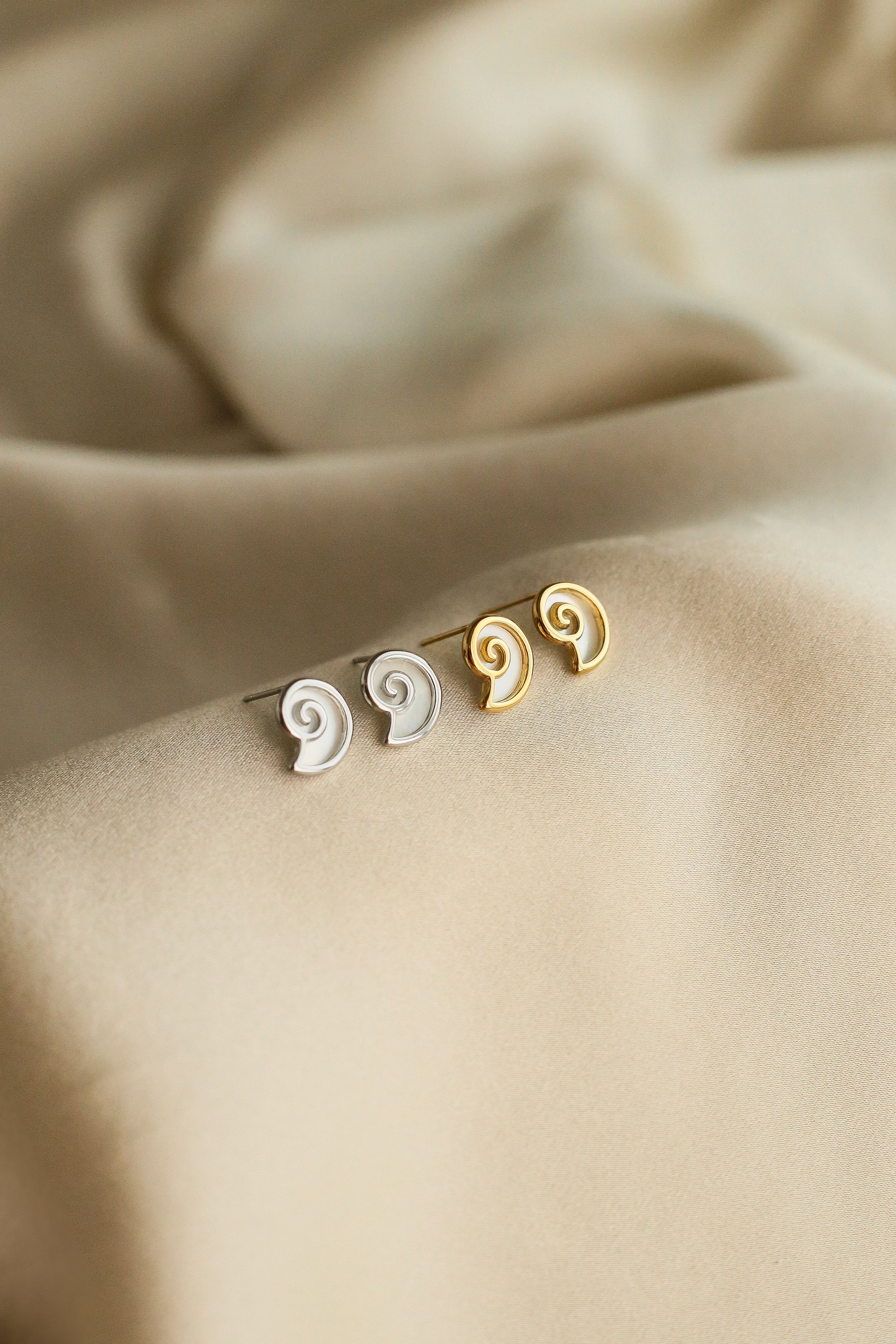 Carmen Studs - has waterproof, durable, elegant and vintage inspired jewelry