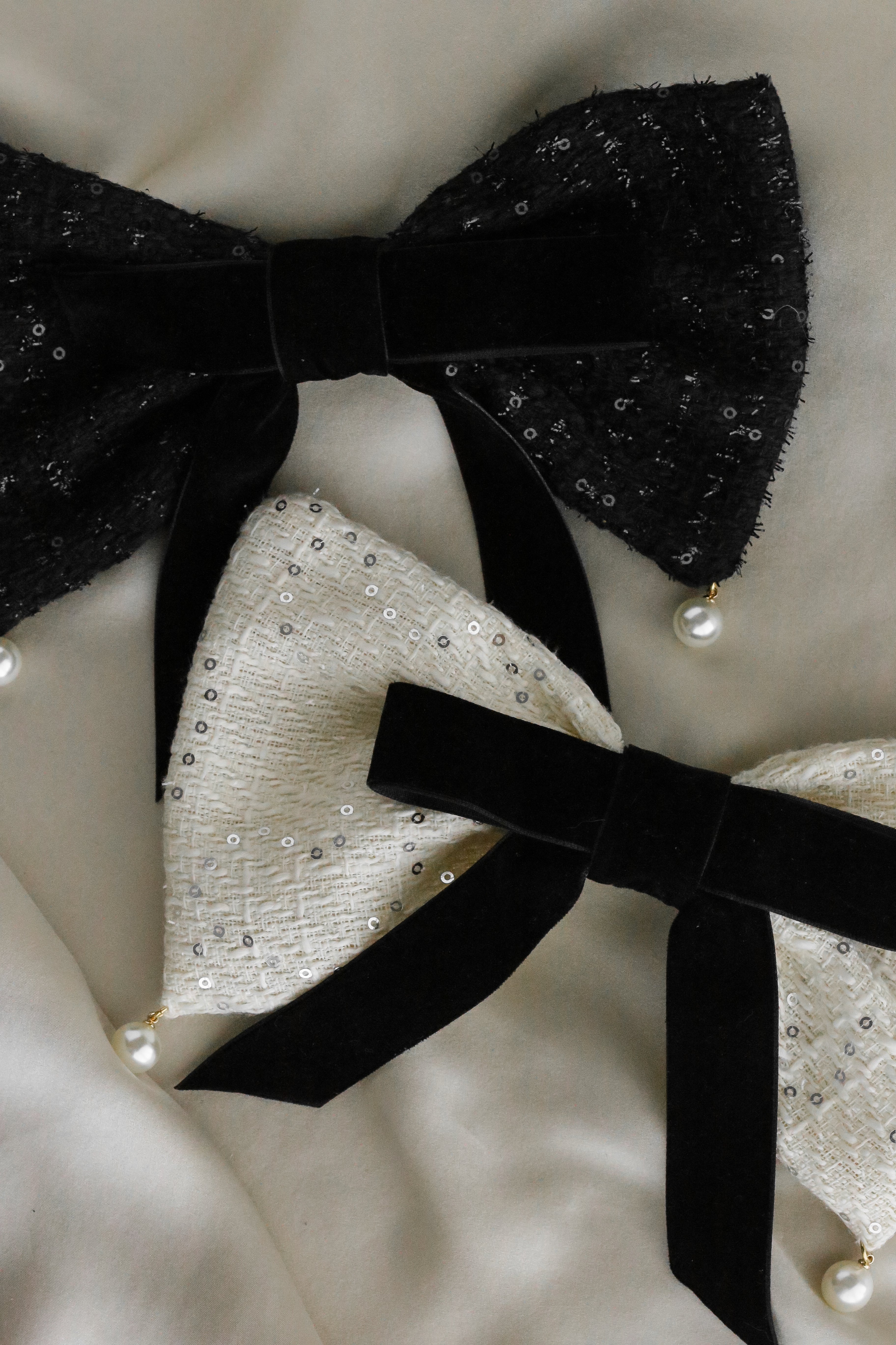 Caroline Bow Barrette - Boutique Minimaliste has waterproof, durable, elegant and vintage inspired jewelry
