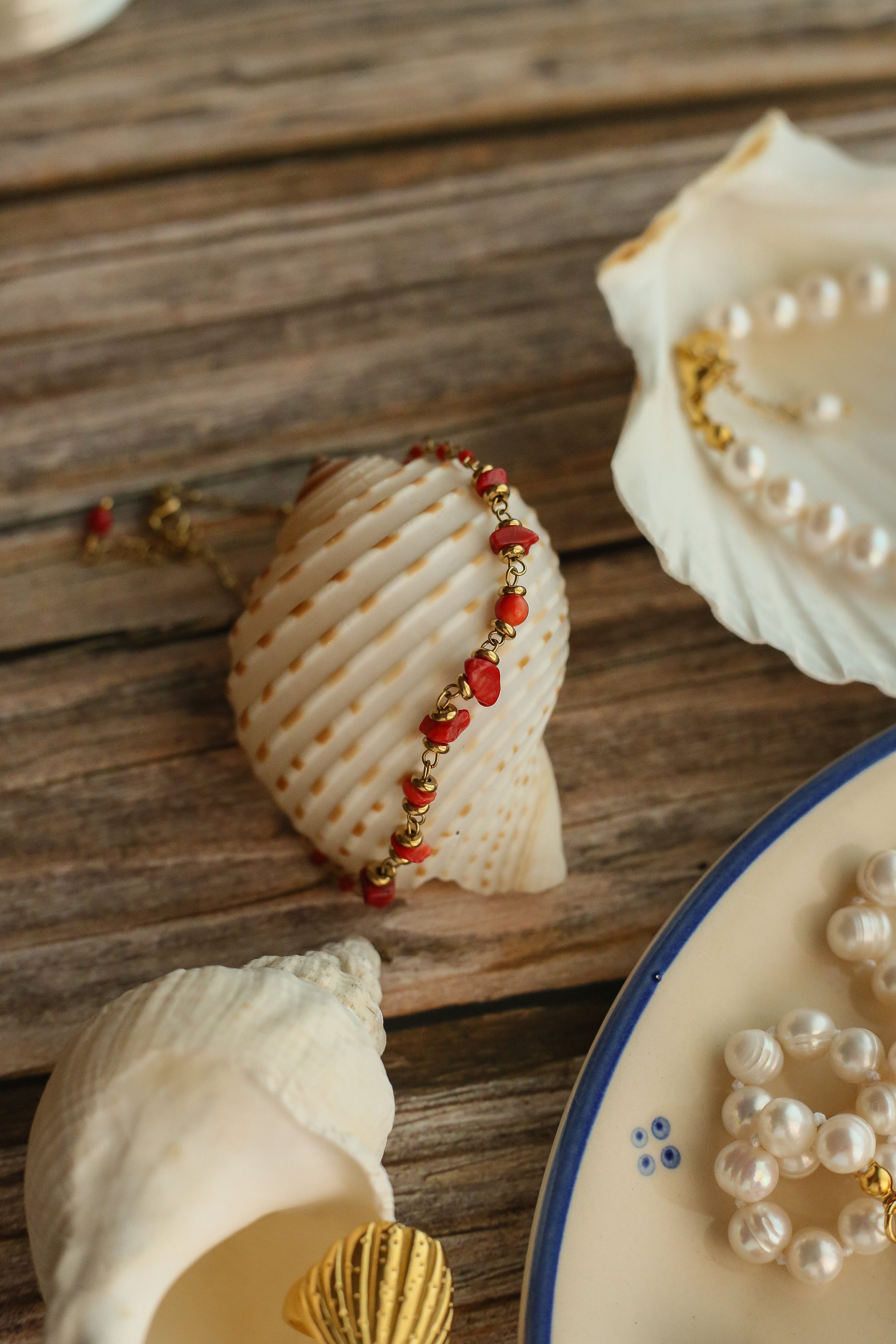 Carrie Anklet - has waterproof, durable, elegant and vintage inspired jewelry