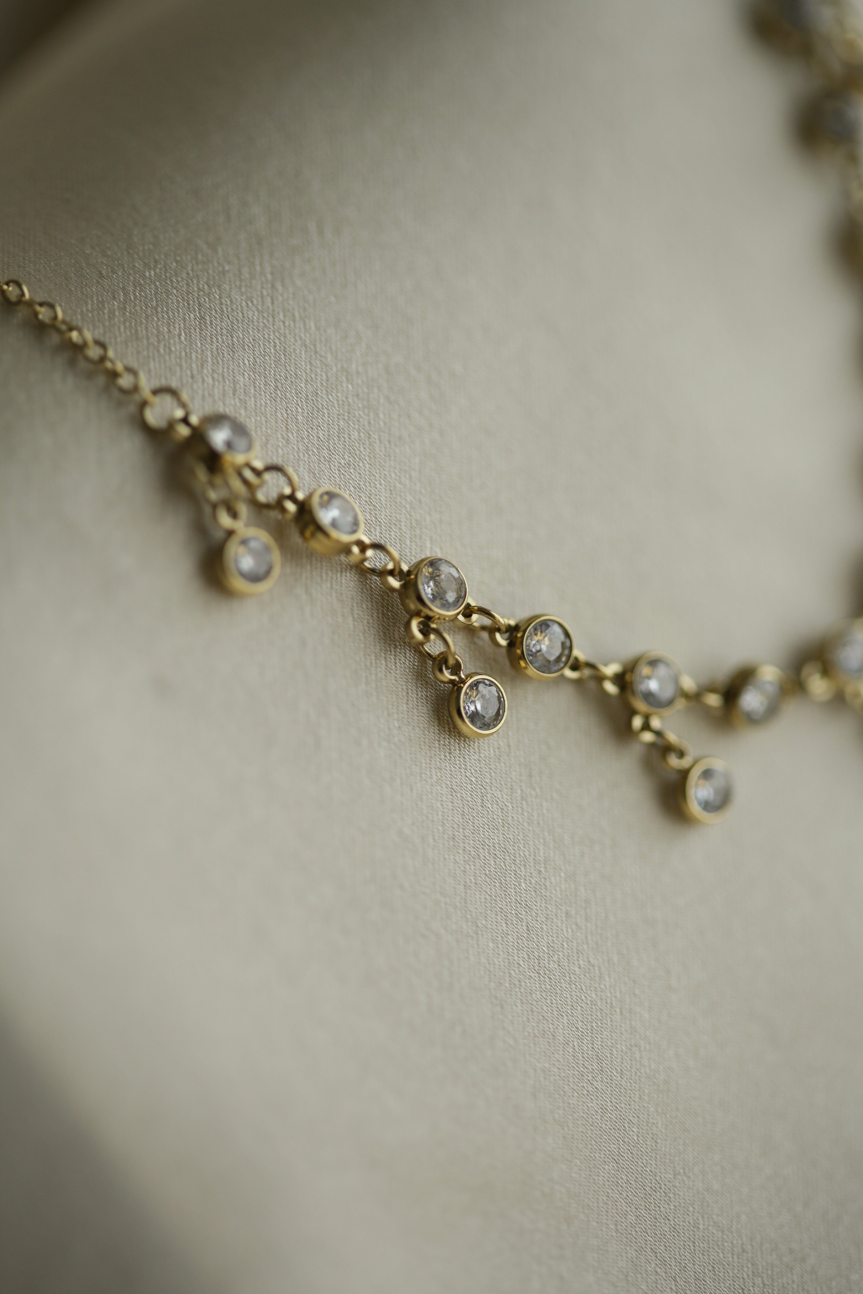 Cascade Necklace - has waterproof, durable, elegant and vintage inspired jewelry