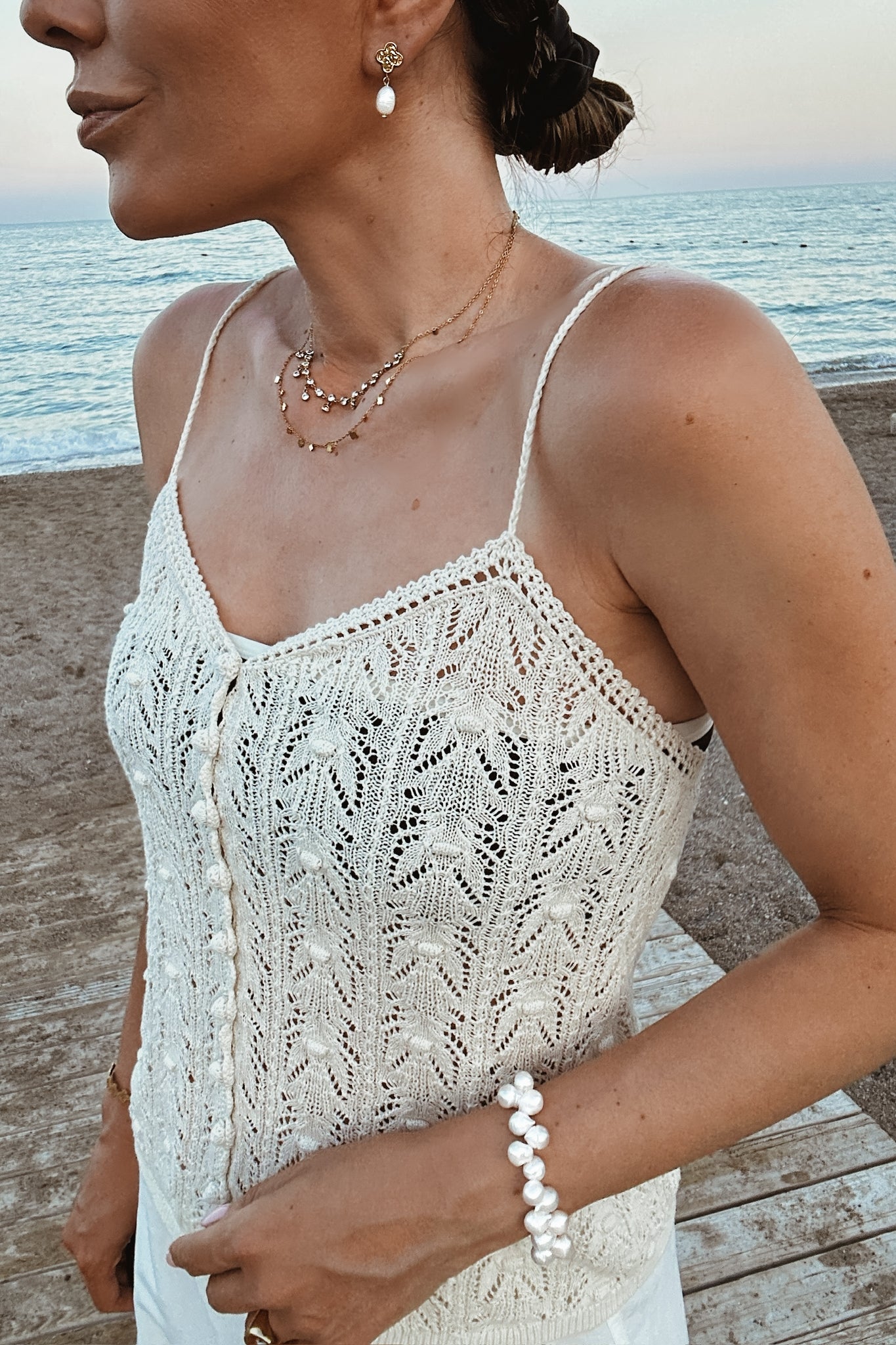 Cascade Necklace - Boutique Minimaliste has waterproof, durable, elegant and vintage inspired jewelry
