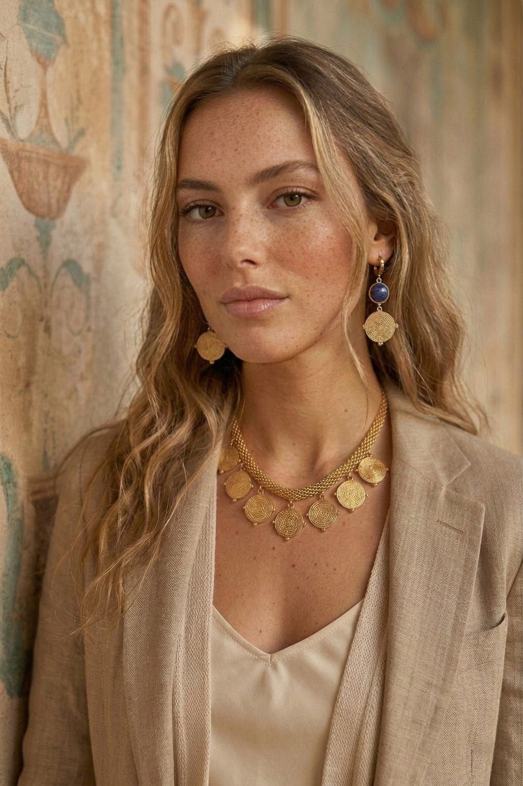 Cassia Necklace - has waterproof, durable, elegant and vintage inspired jewelry