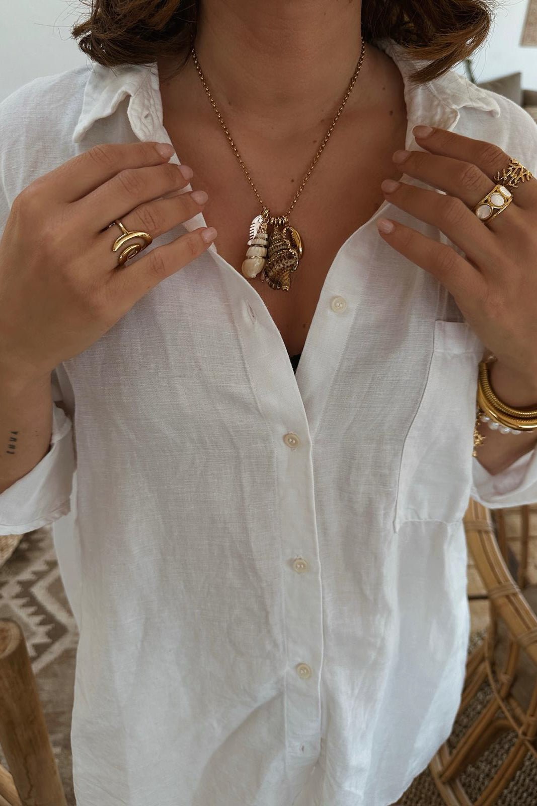 Celeste Necklace - has waterproof, durable, elegant and vintage inspired jewelry