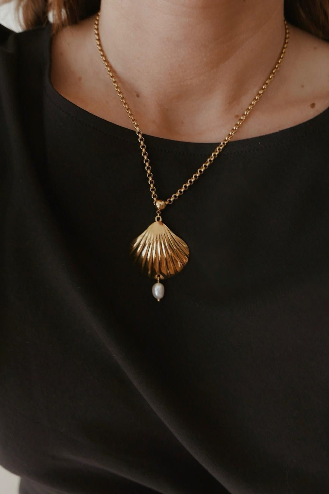 Celia Necklace - has waterproof, durable, elegant and vintage inspired jewelry