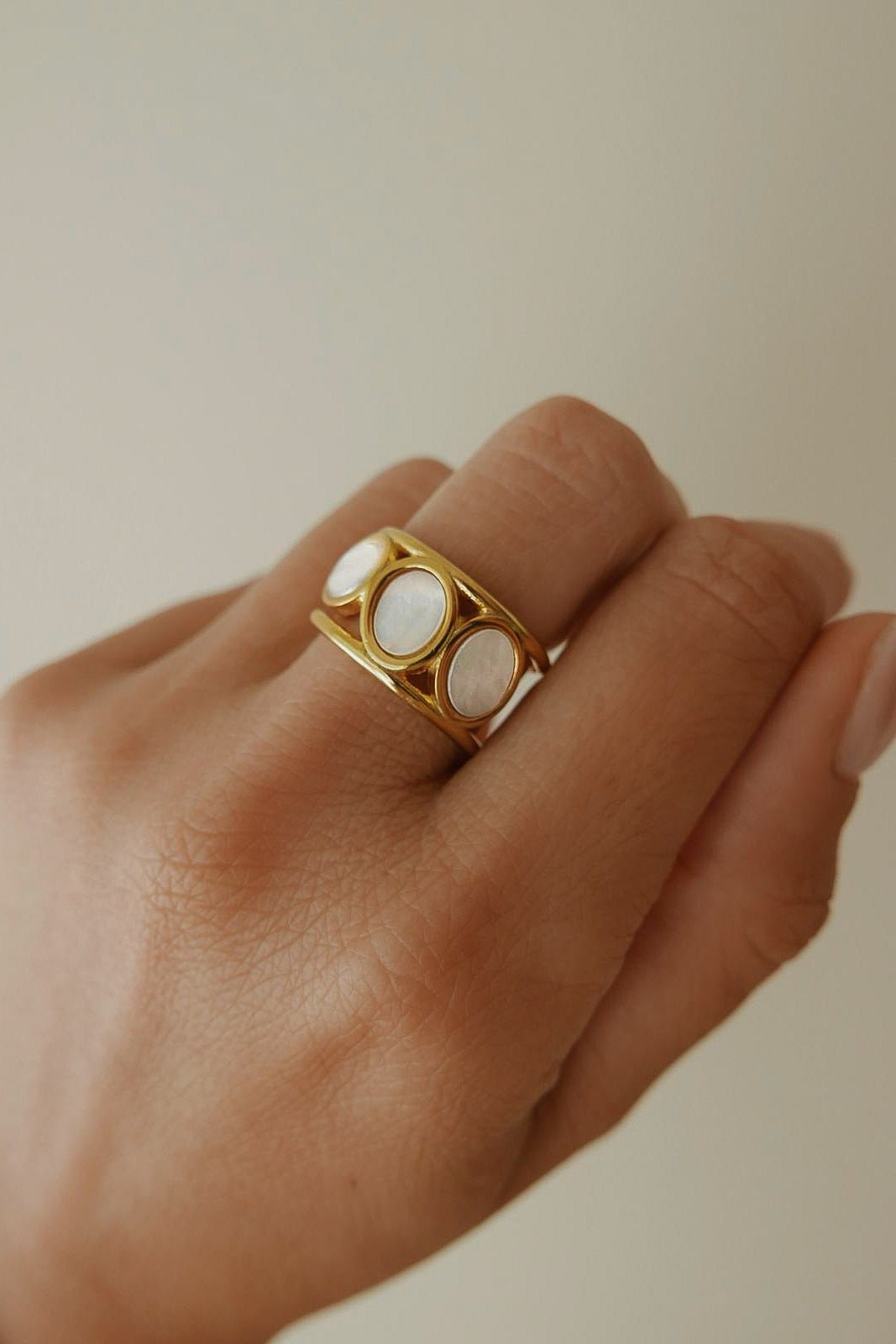Celina Ring - has waterproof, durable, elegant and vintage inspired jewelry