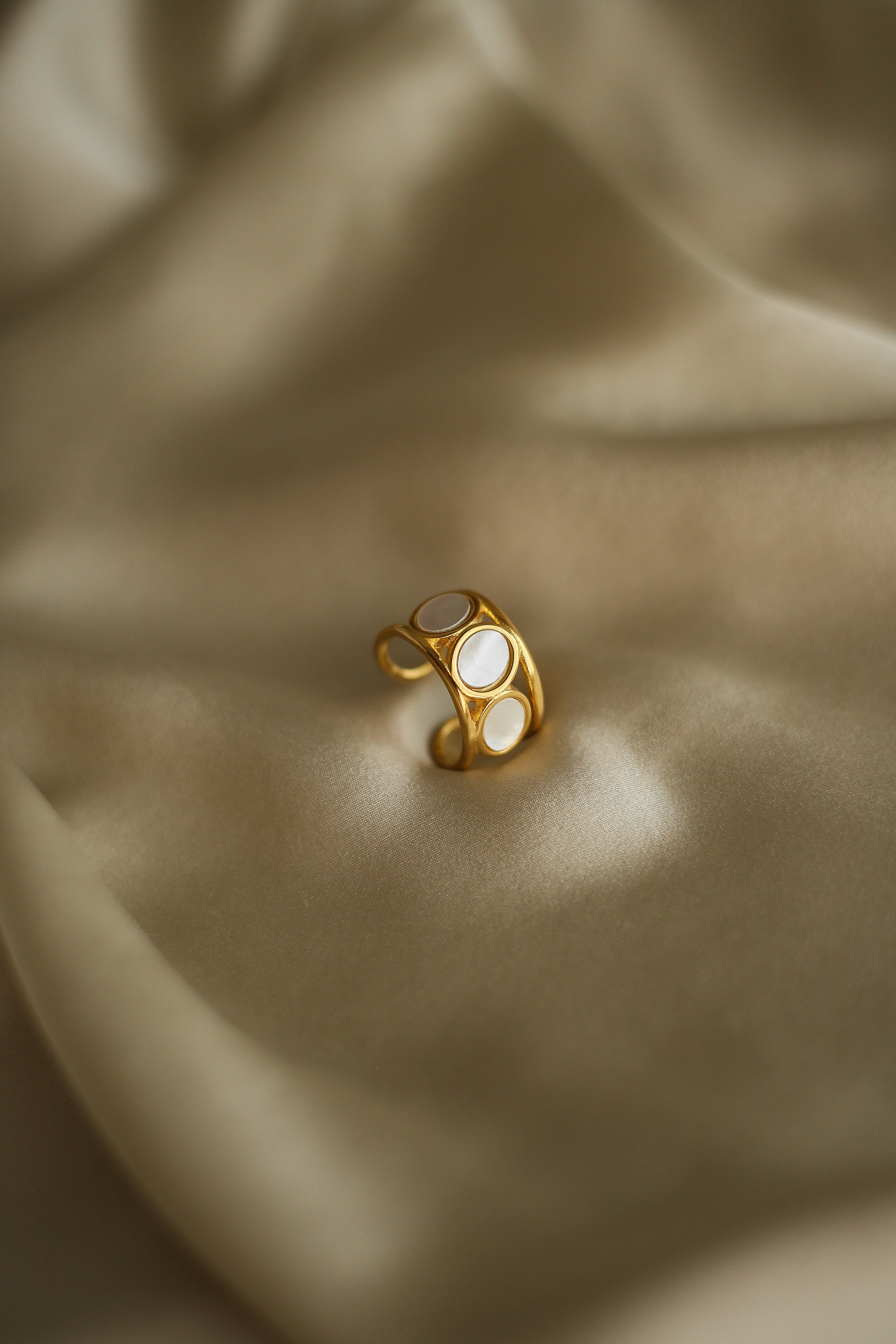 Celina Ring - has waterproof, durable, elegant and vintage inspired jewelry