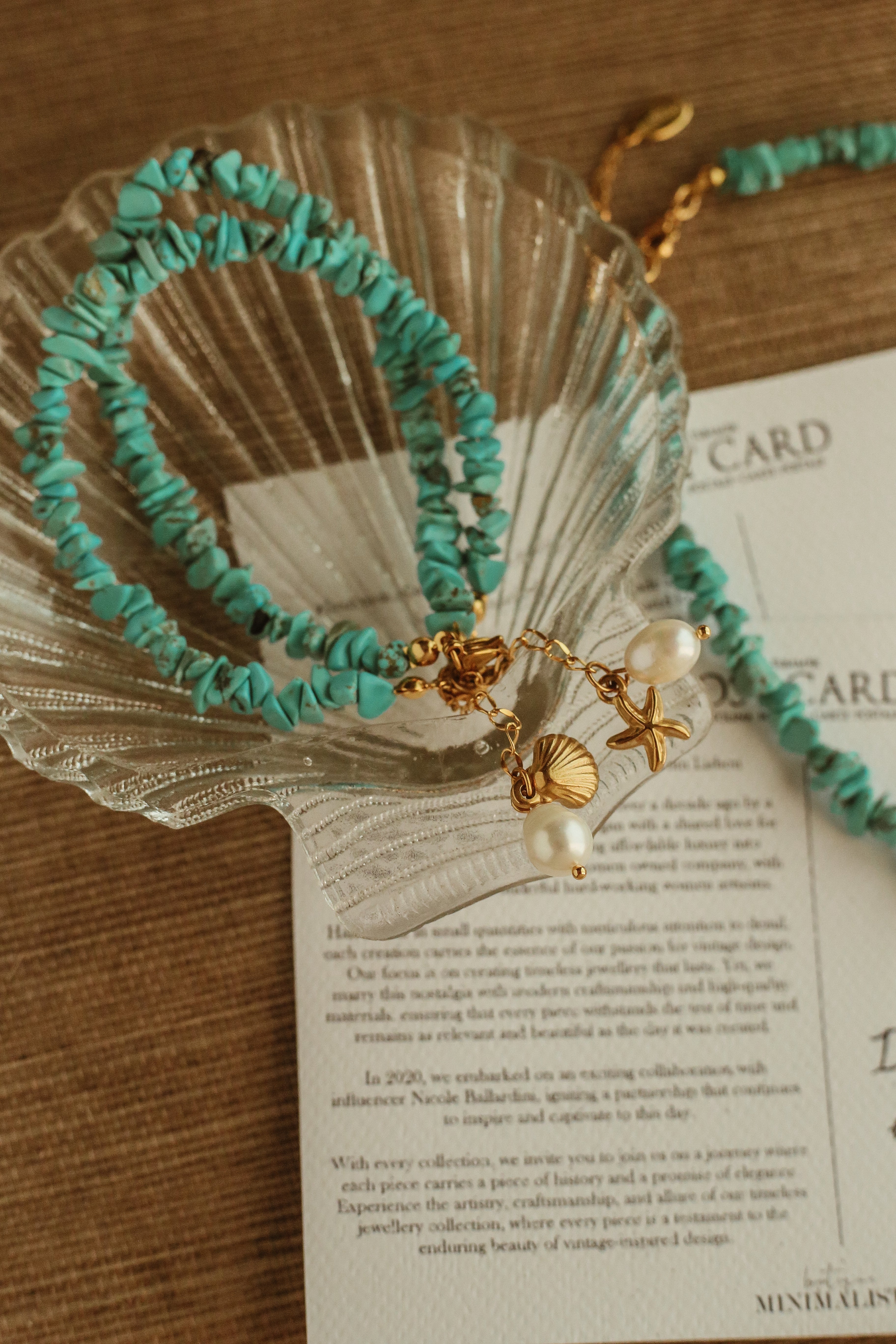 Charlotte Anklet - has waterproof, durable, elegant and vintage inspired jewelry