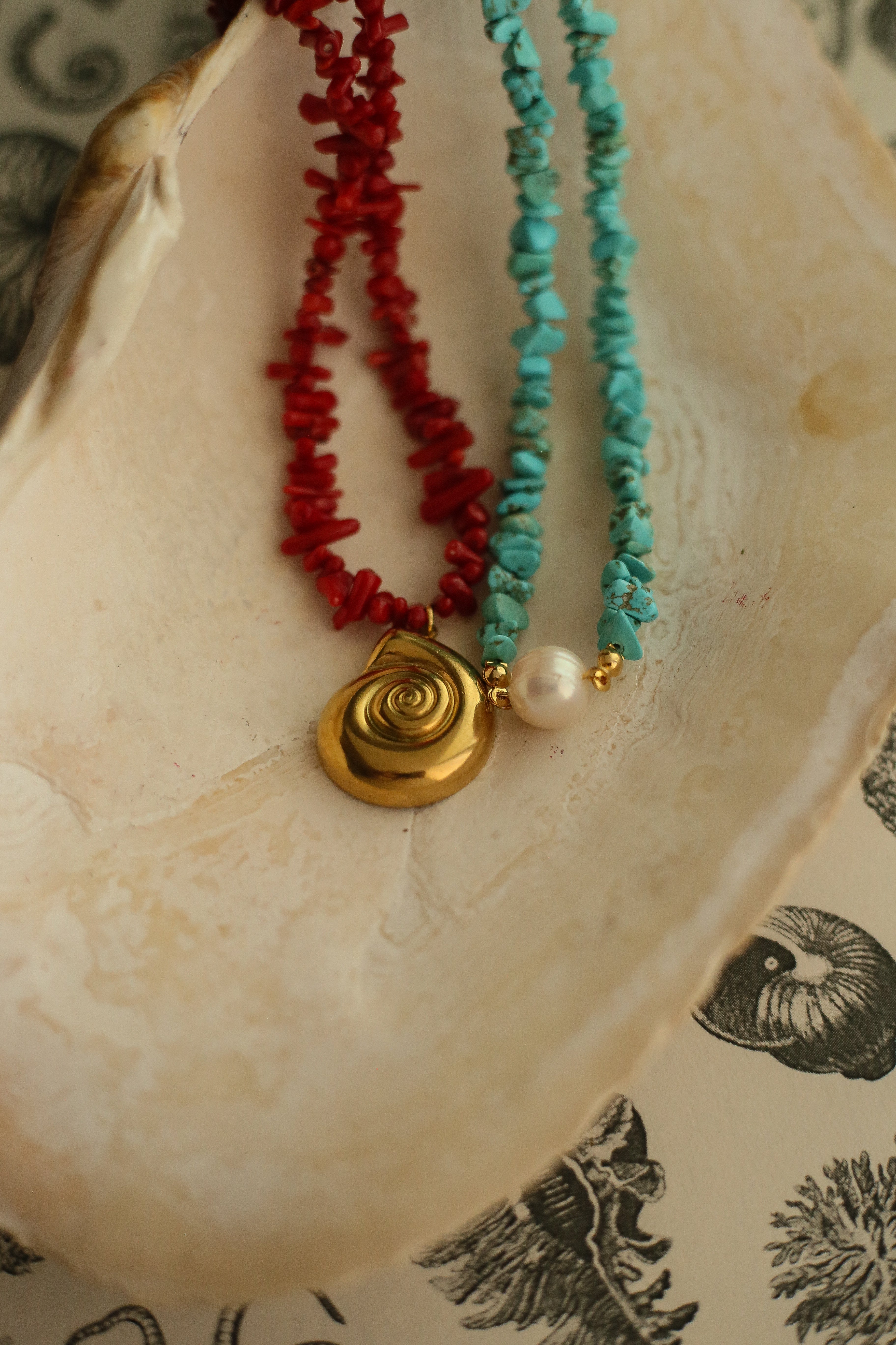 Charlotte Necklace - has waterproof, durable, elegant and vintage inspired jewelry