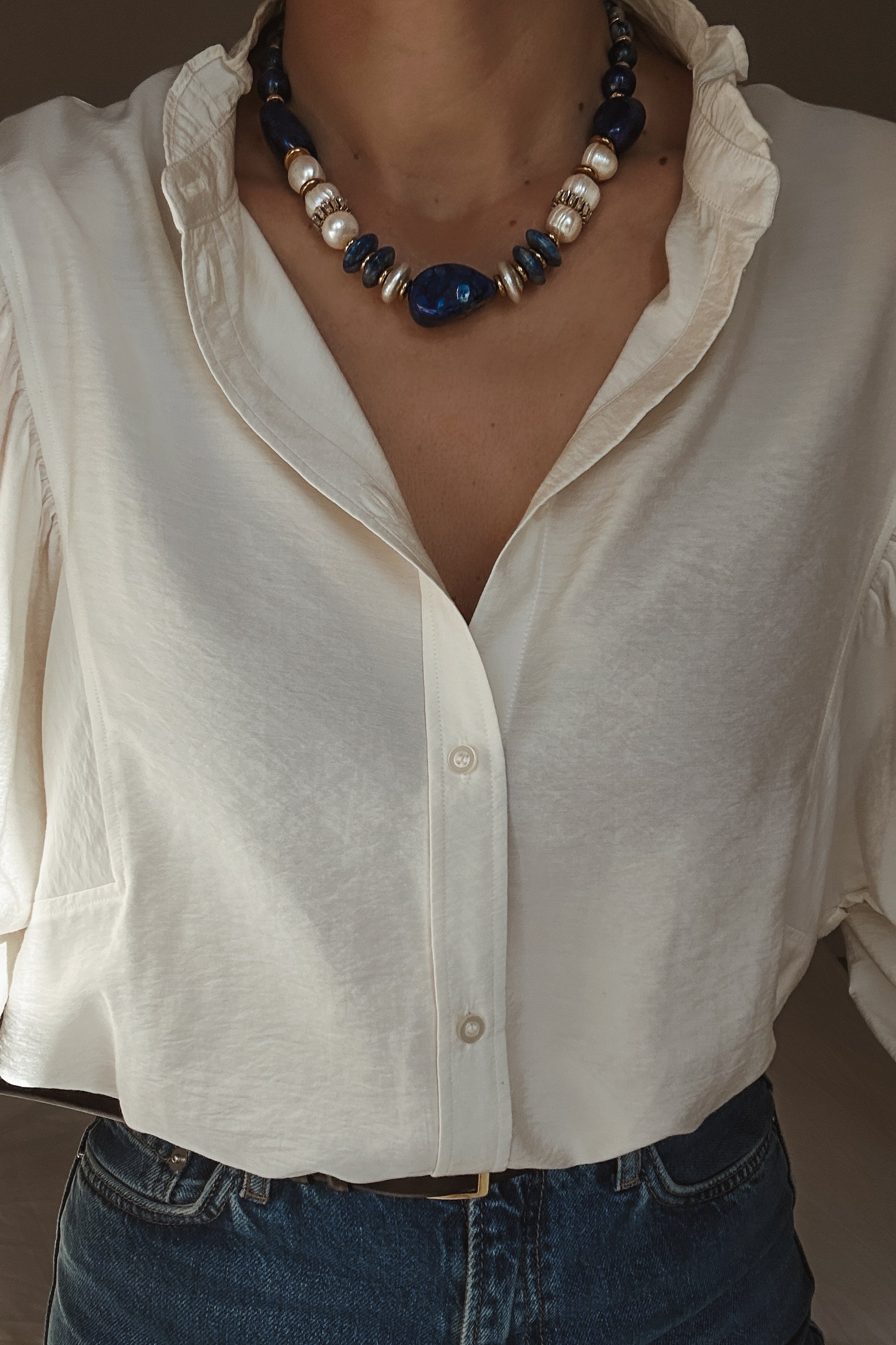 Chelsea (Vintage) Necklace - Boutique Minimaliste has waterproof, durable, elegant and vintage inspired jewelry