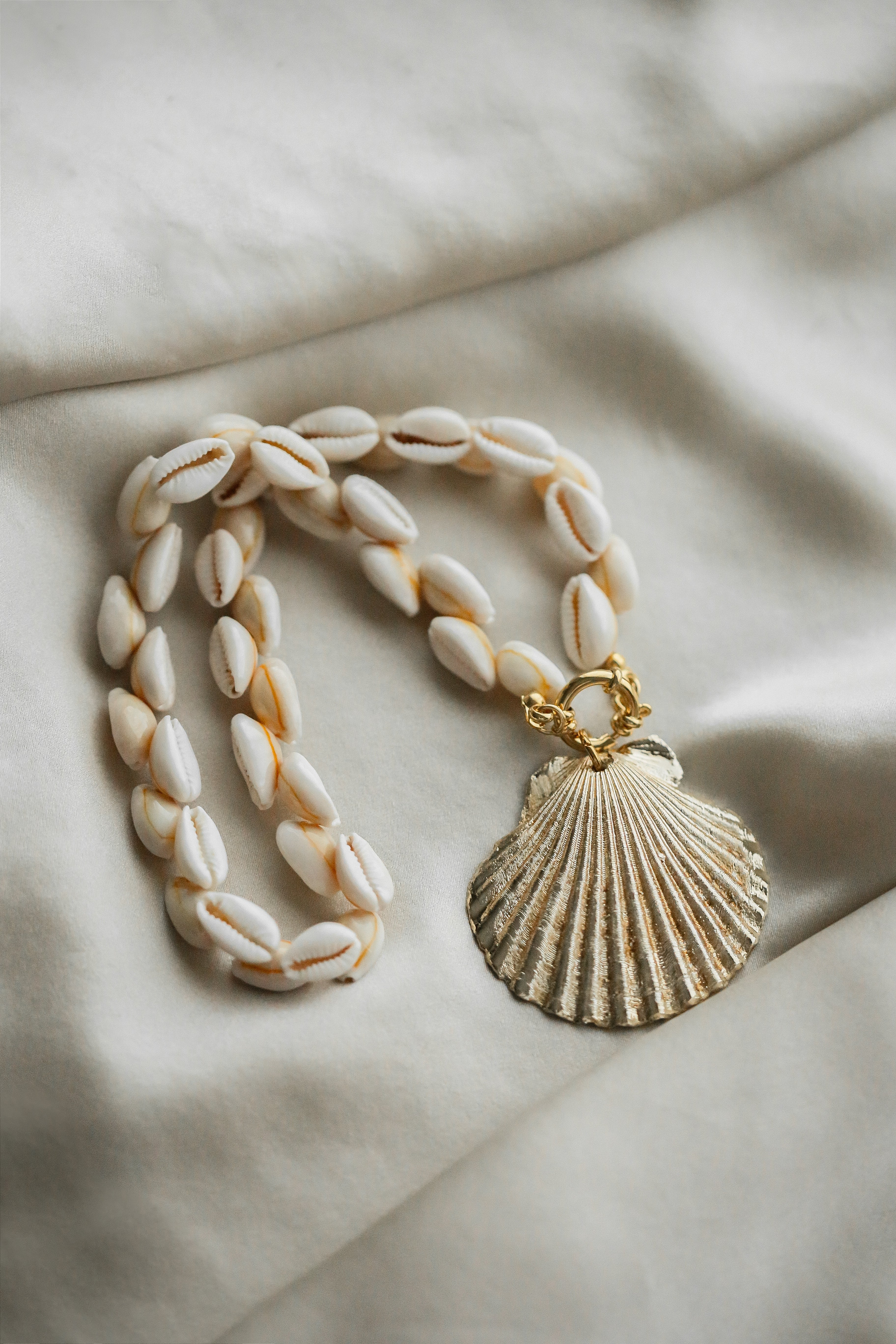 Coquillage Necklace - has waterproof, durable, elegant and vintage inspired jewelry