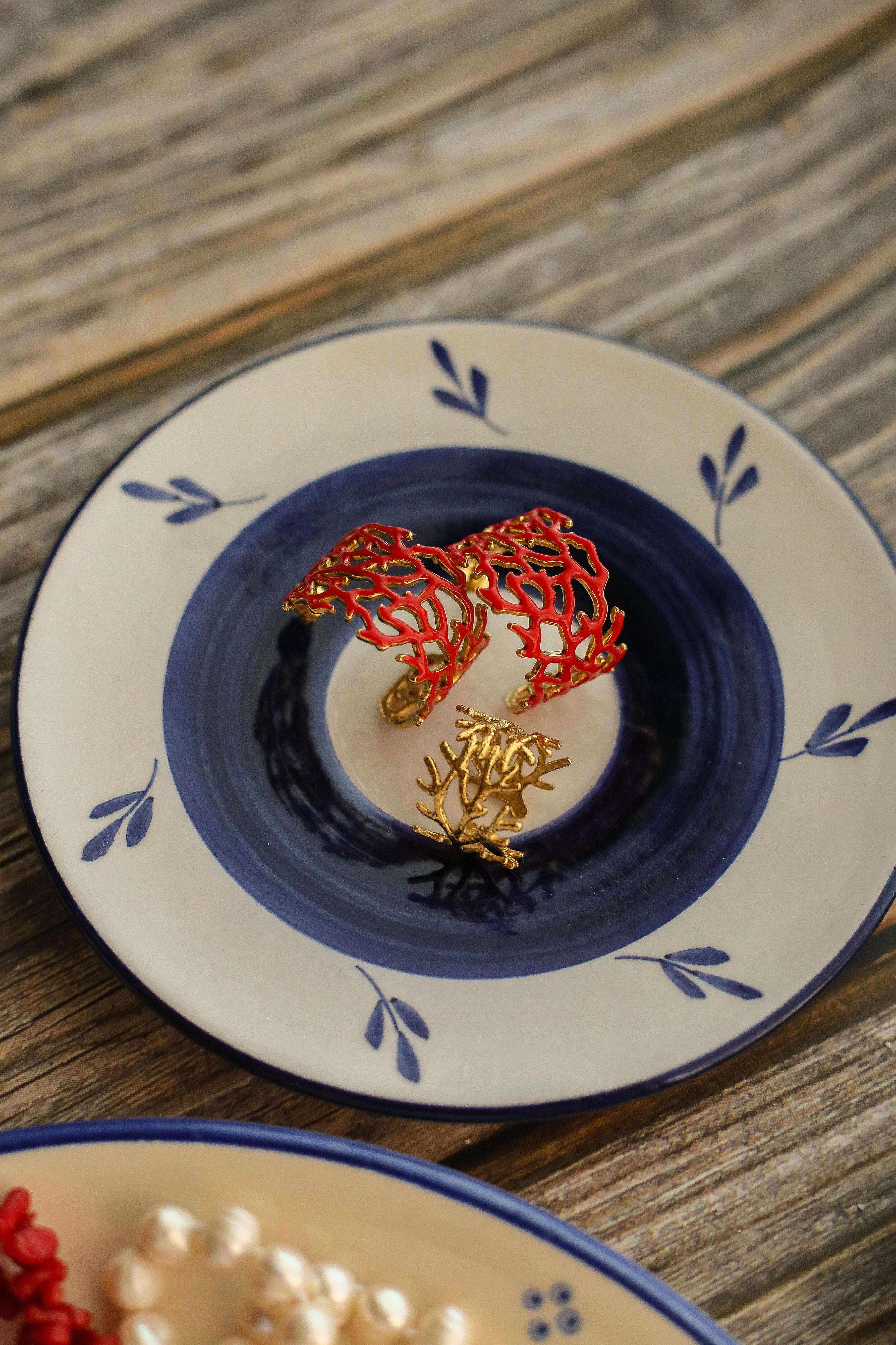 Coralie Ring - has waterproof, durable, elegant and vintage inspired jewelry