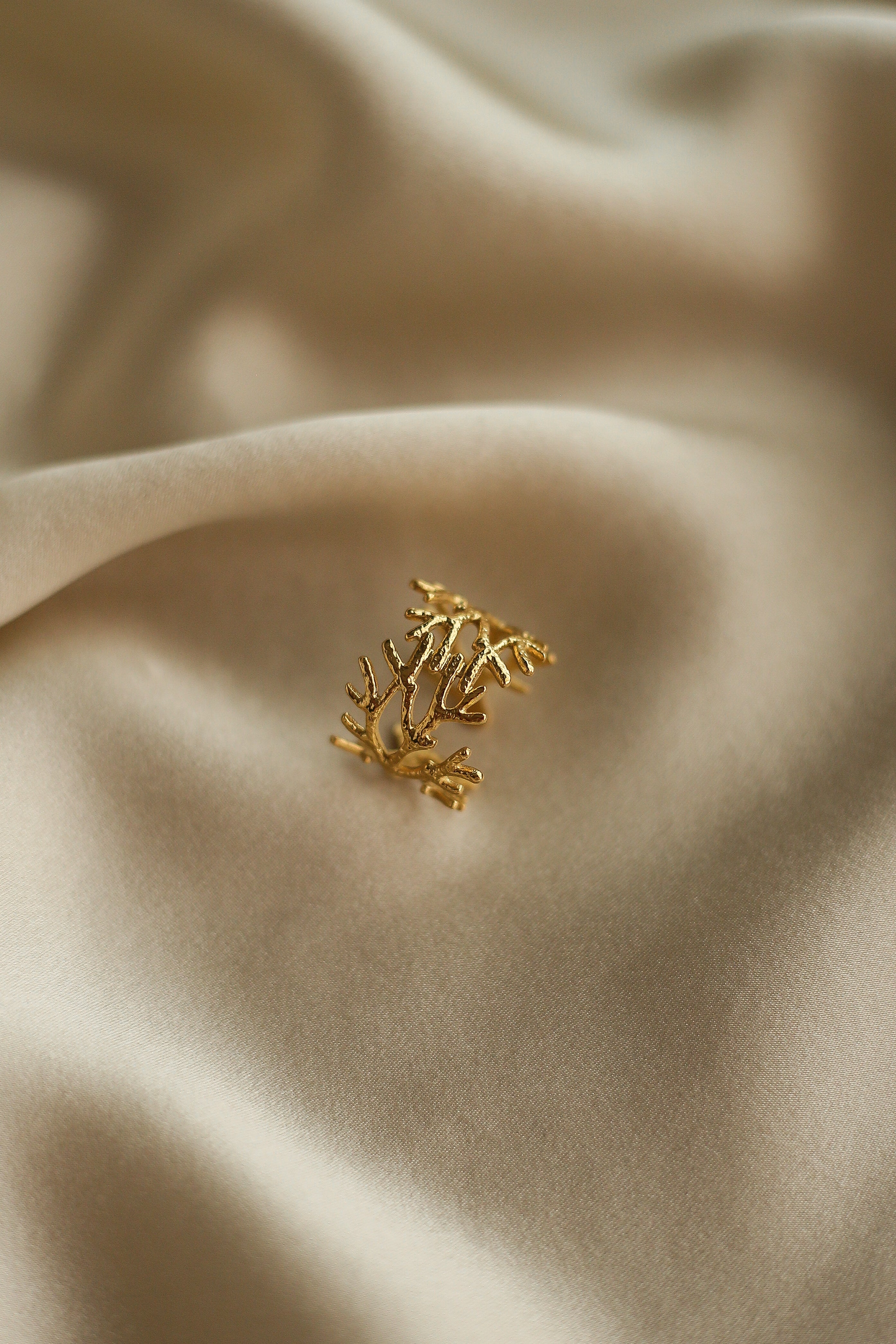 Coralie Ring - has waterproof, durable, elegant and vintage inspired jewelry