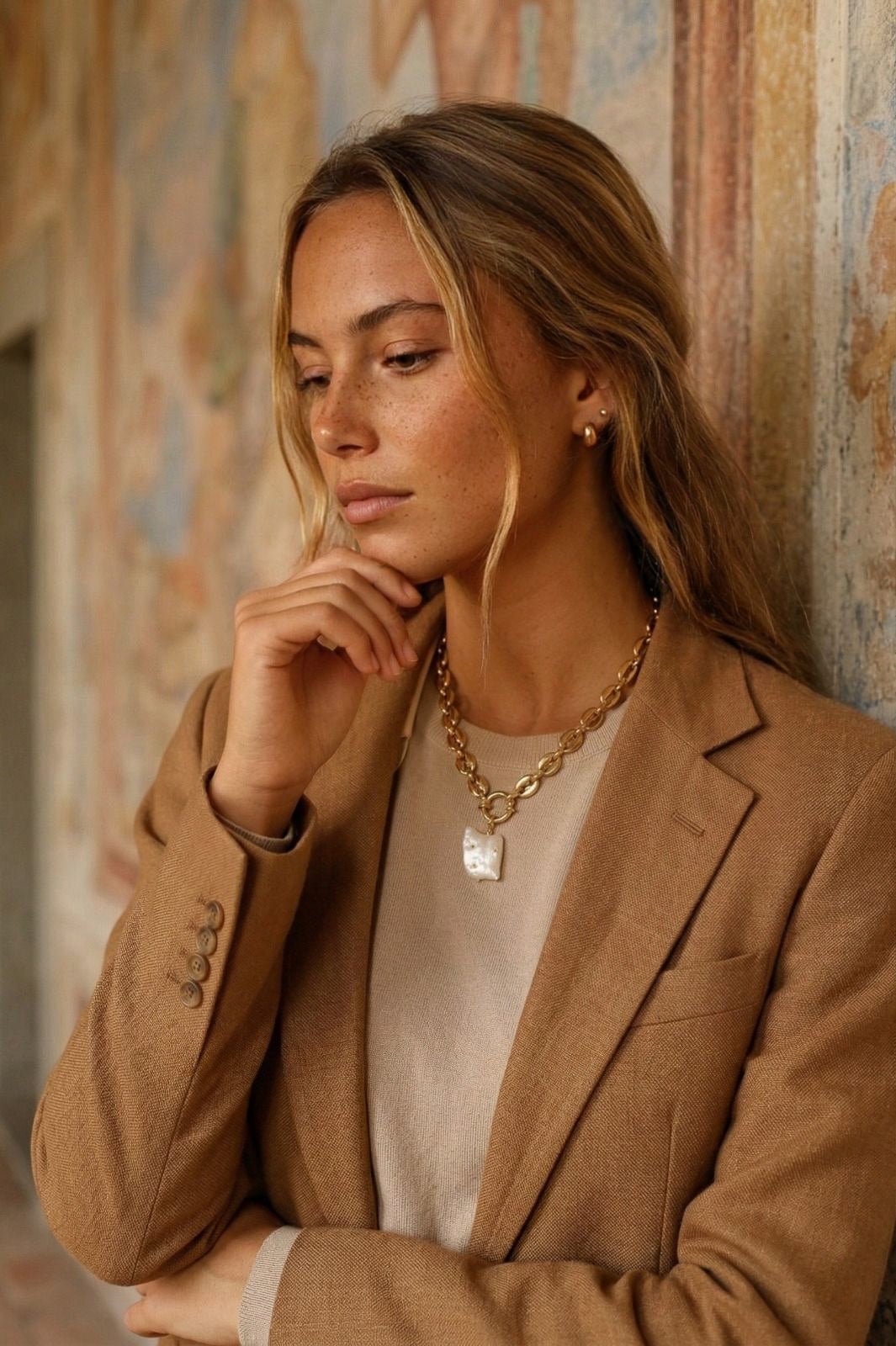 Cressida Necklace - has waterproof, durable, elegant and vintage inspired jewelry