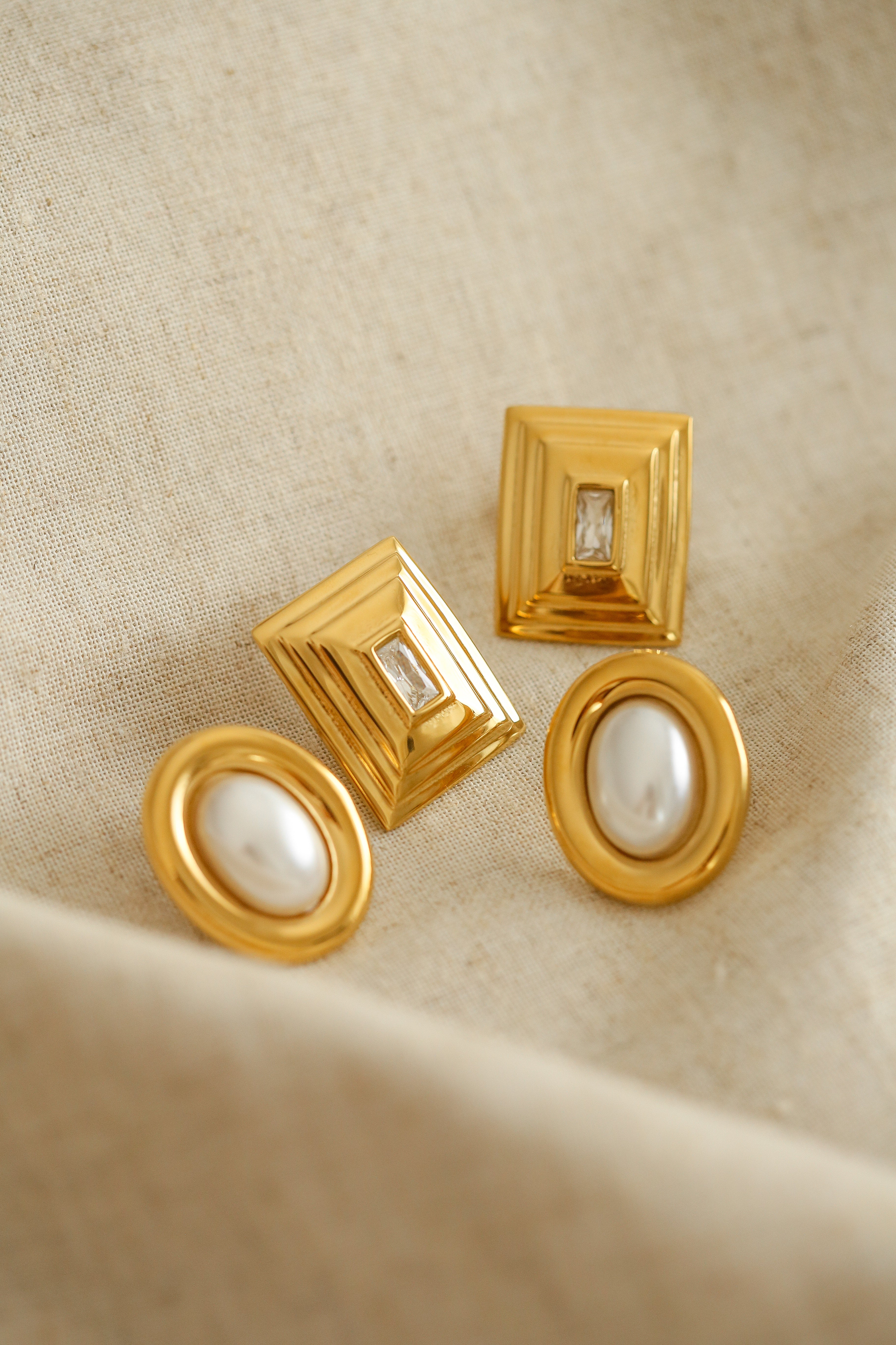 Cyrielle Earrings - has waterproof, durable, elegant and vintage inspired jewelry