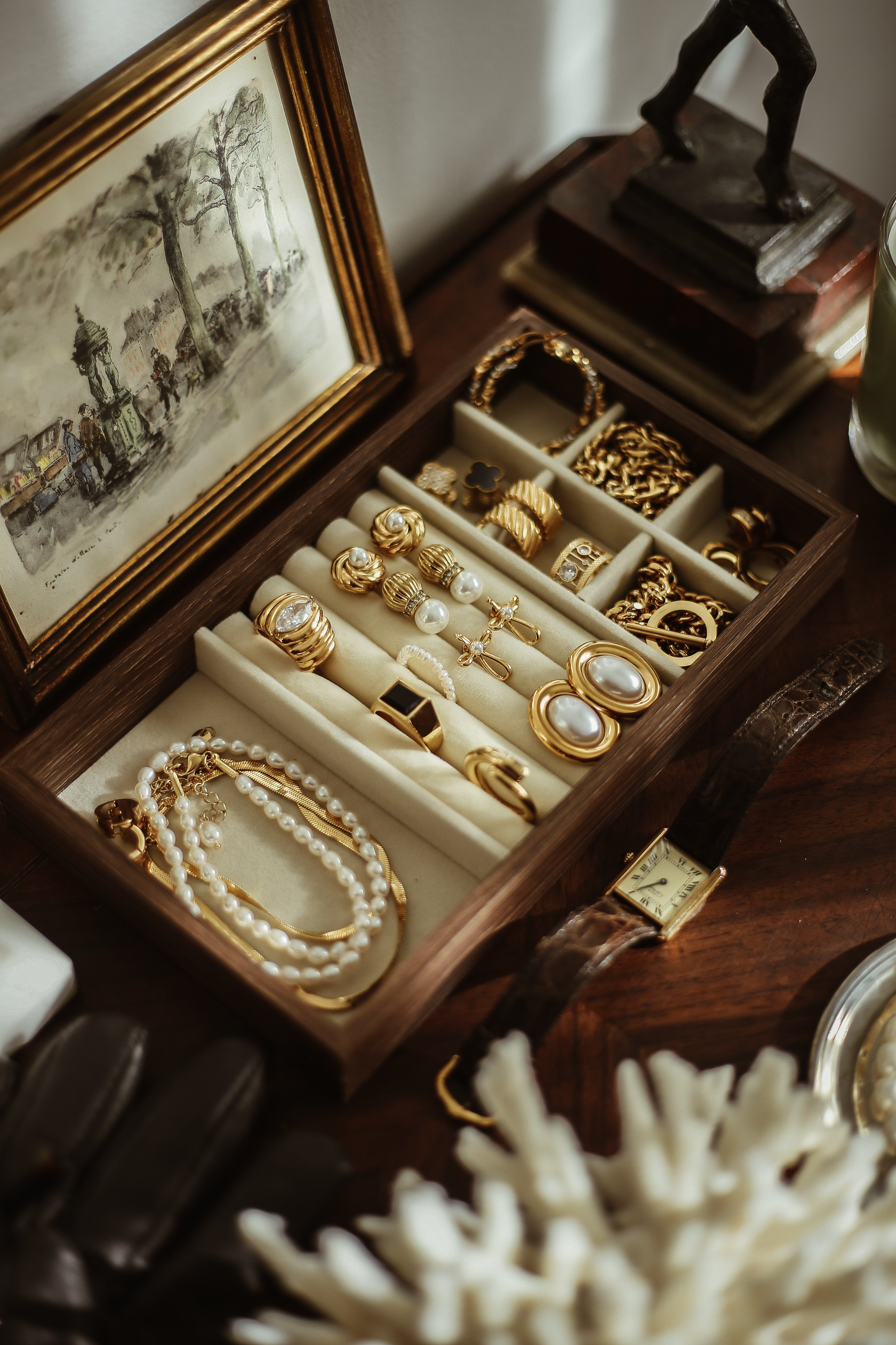 Cyrielle Earrings - has waterproof, durable, elegant and vintage inspired jewelry