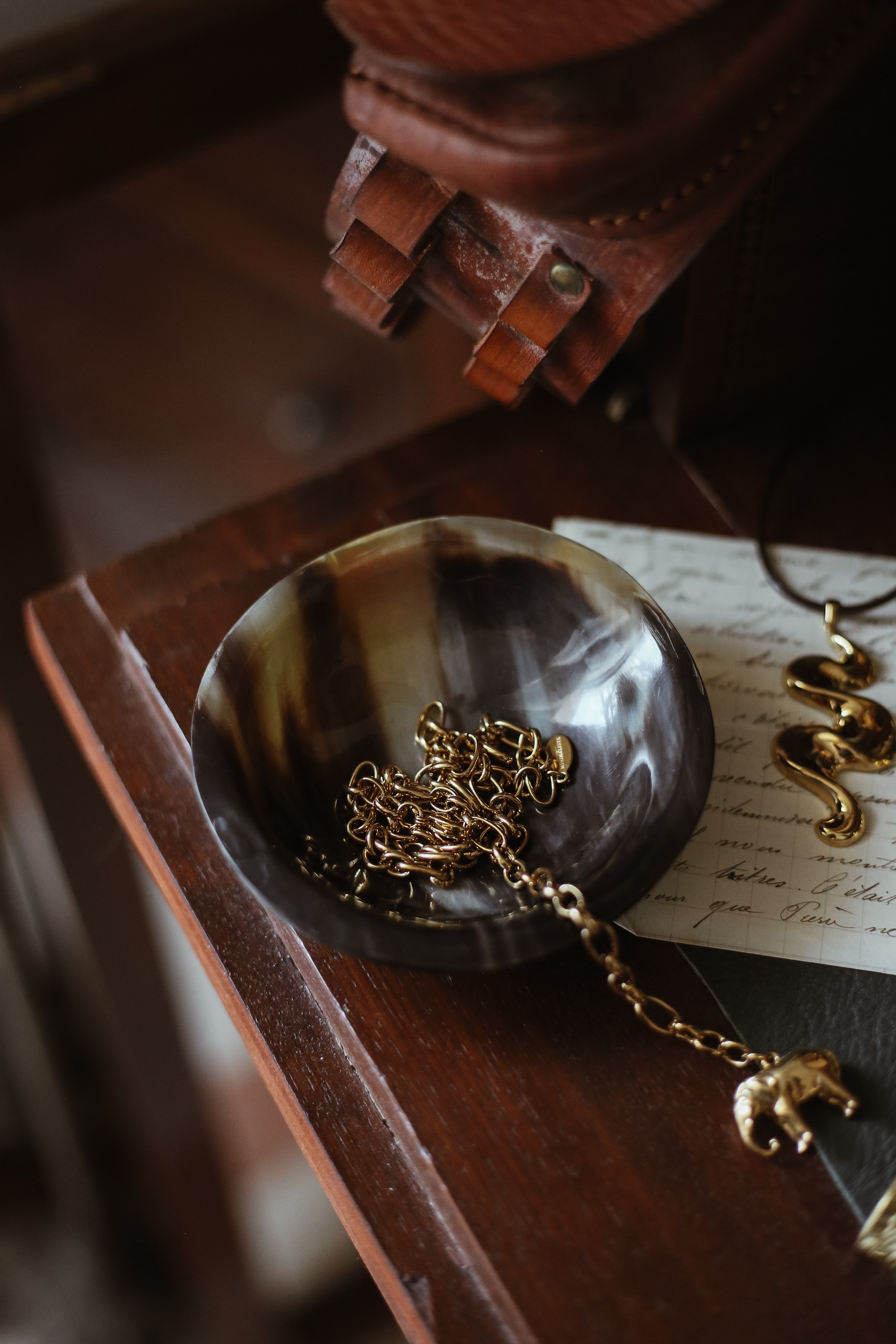 Denys Keepsake Dish - has waterproof, durable, elegant and vintage inspired jewelry