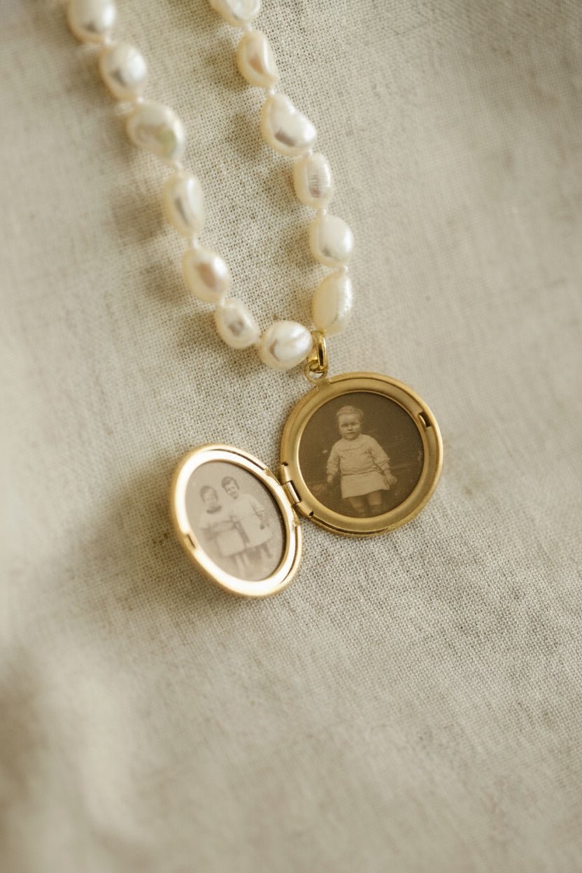 Françoise Necklace - has waterproof, durable, elegant and vintage inspired jewelry