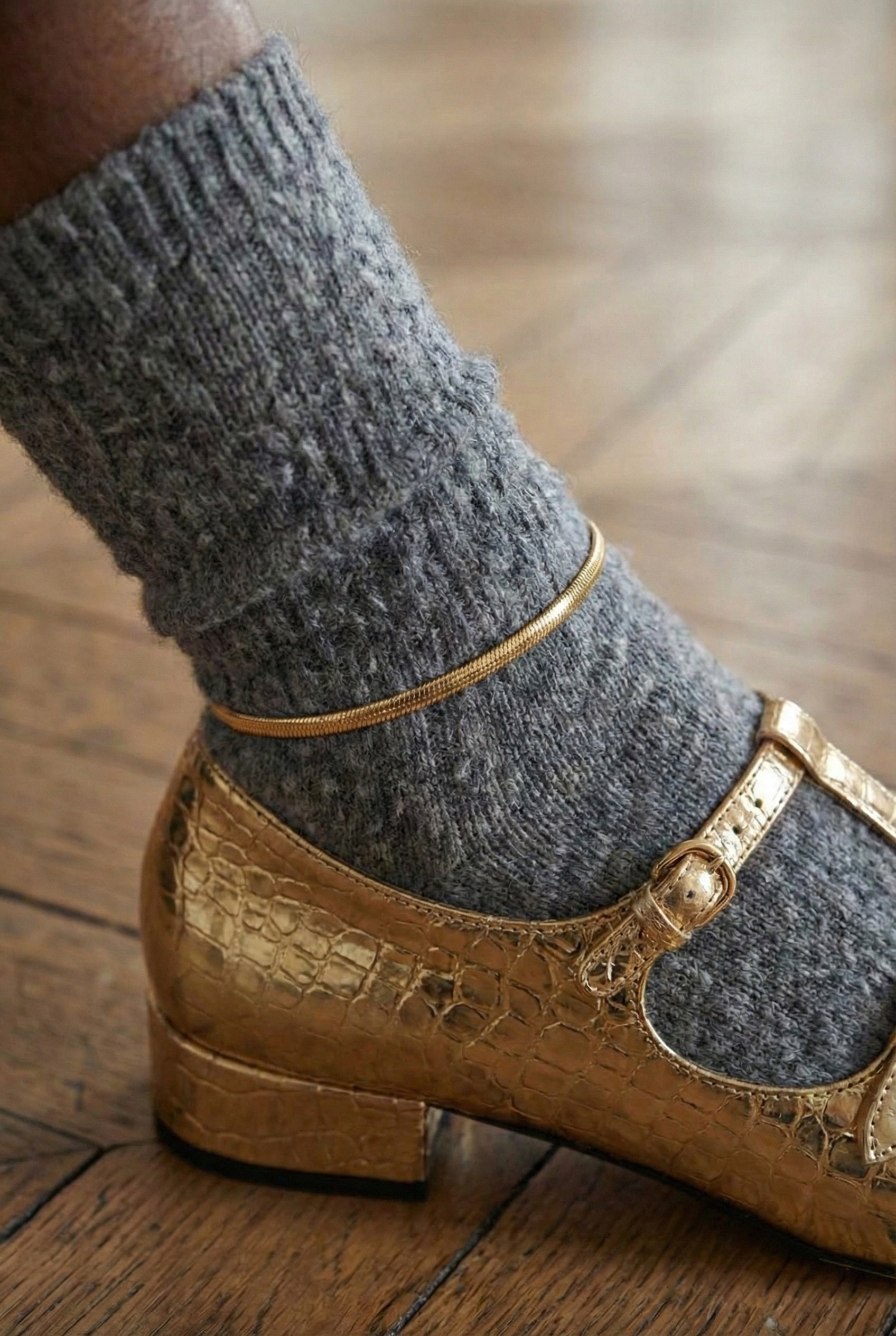 Harper Anklet - has waterproof, durable, elegant and vintage inspired jewelry