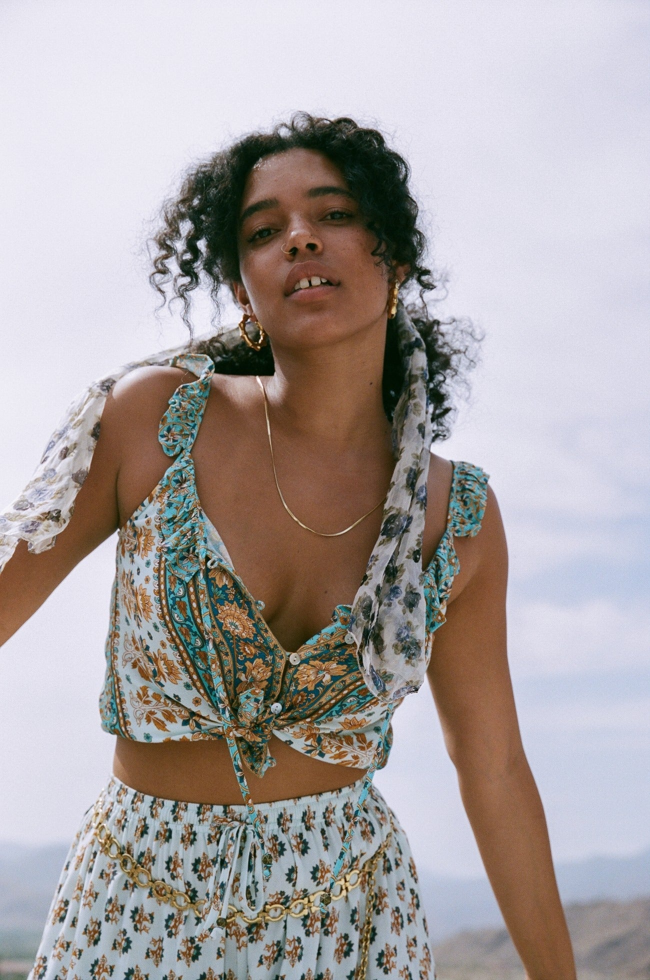 Harper Herringbone Necklace - has waterproof, durable, elegant and vintage inspired jewelry