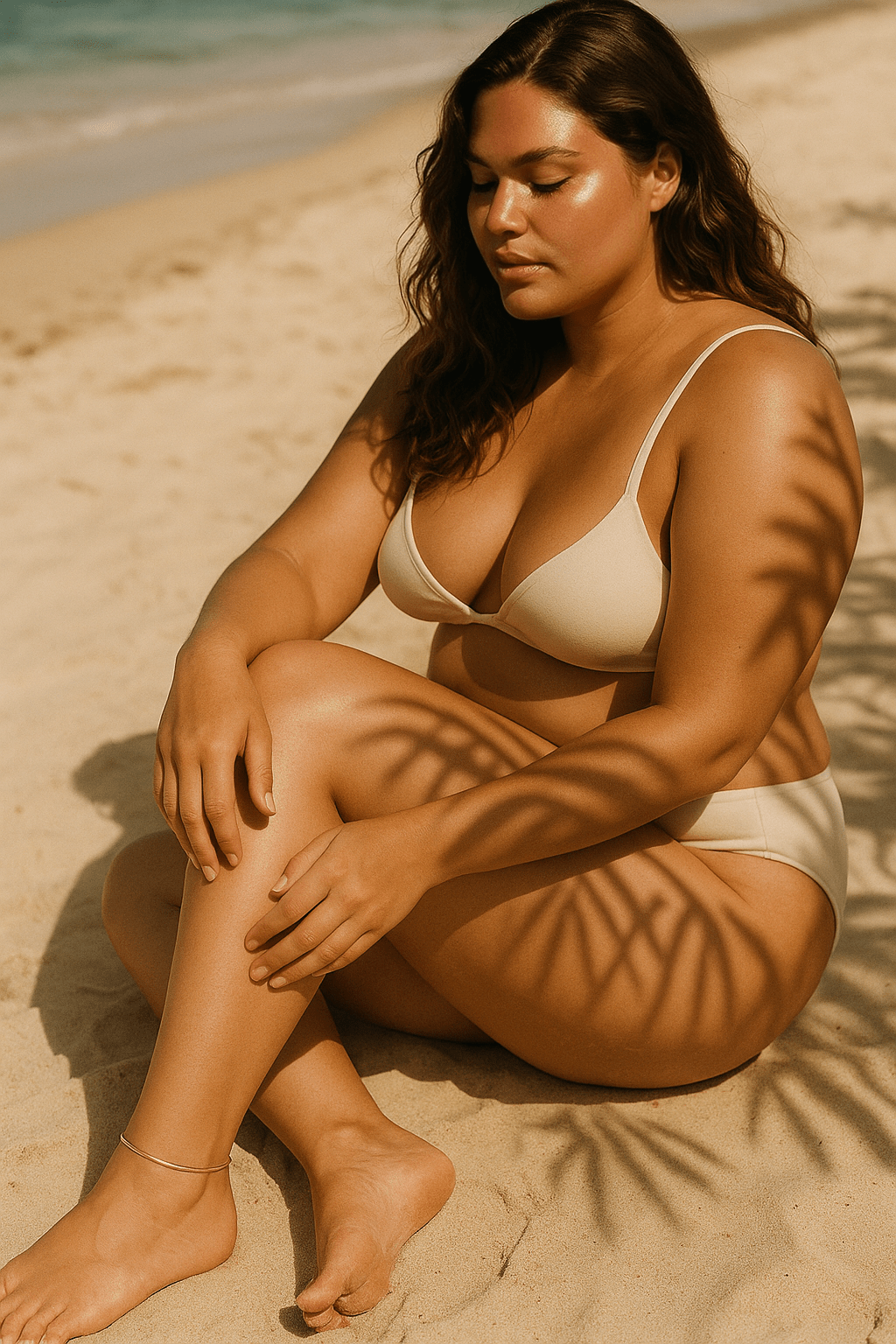 Harper Plus Size Anklet - has waterproof, durable, elegant and vintage inspired jewelry