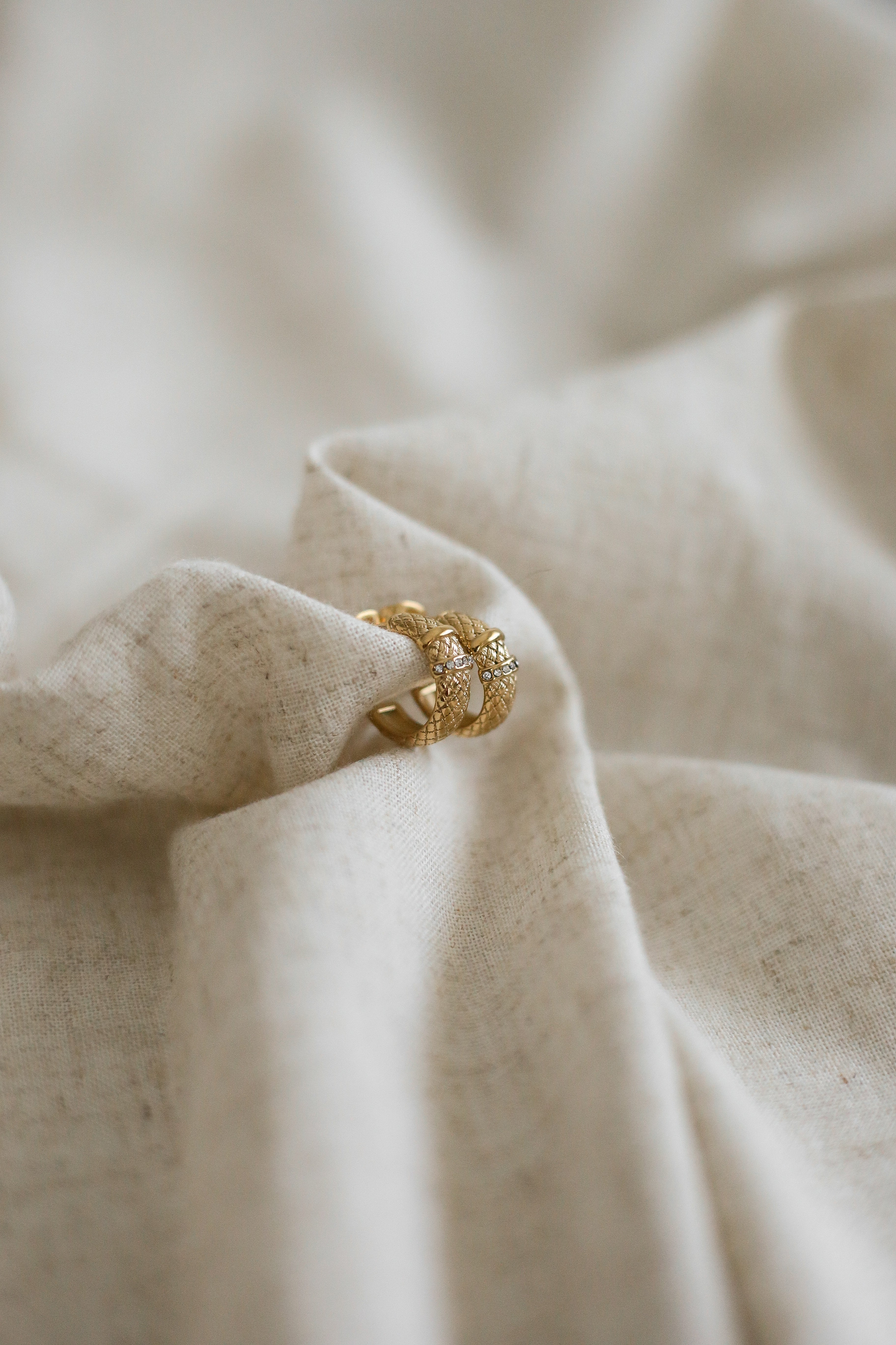 Honoria Huggies - has waterproof, durable, elegant and vintage inspired jewelry