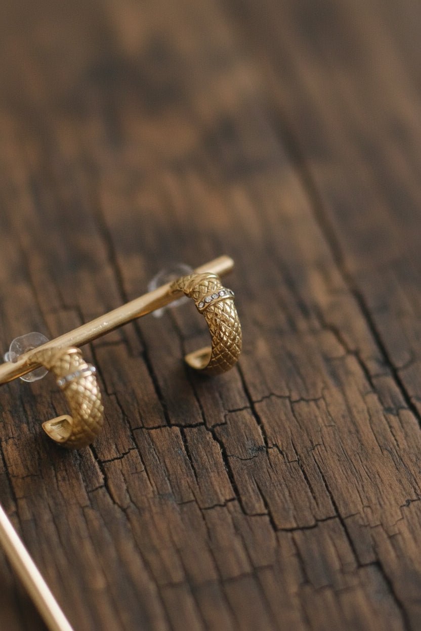 Honoria Huggies - has waterproof, durable, elegant and vintage inspired jewelry