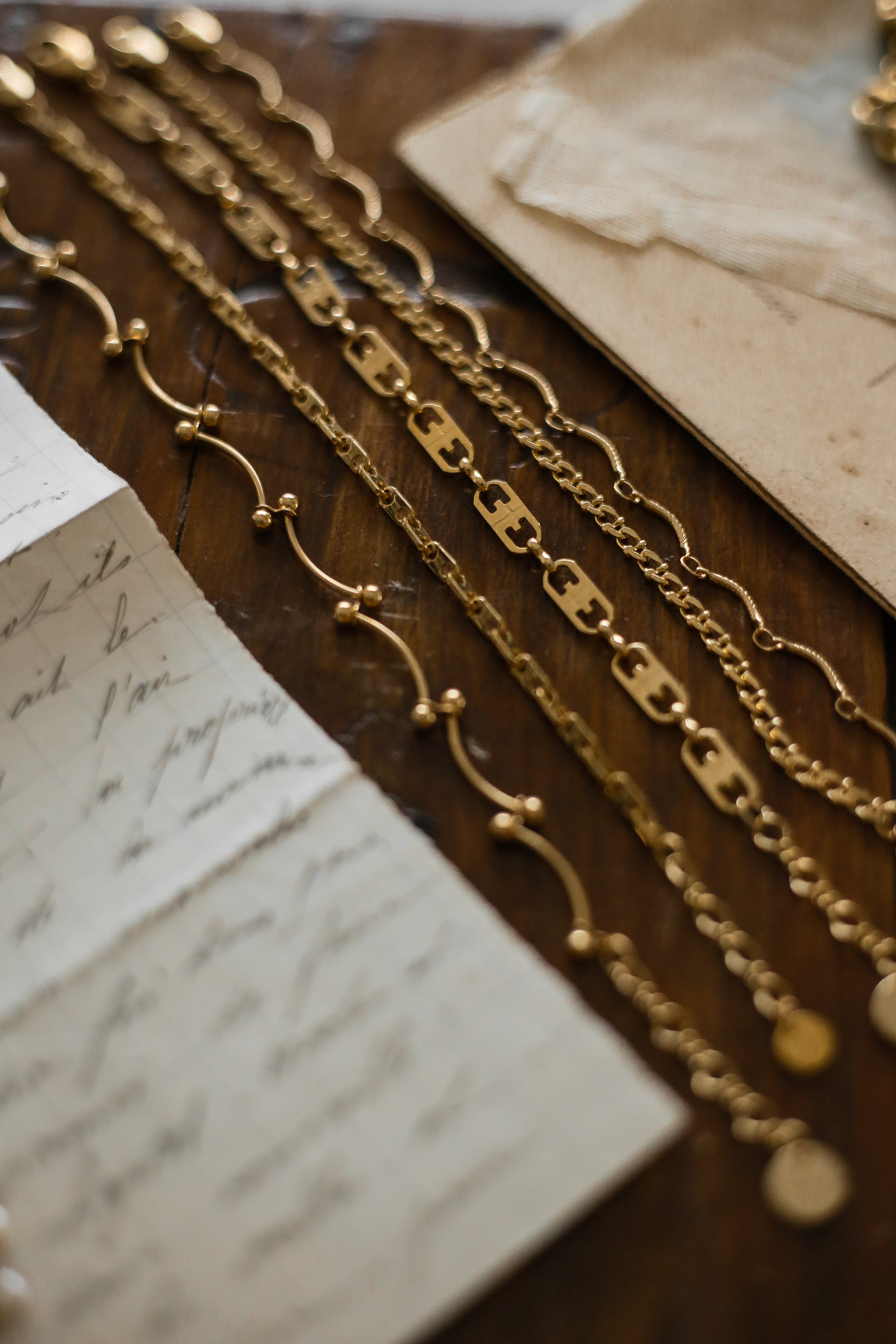 Italy (Vintage) Chain bracelet - has waterproof, durable, elegant and vintage inspired jewelry